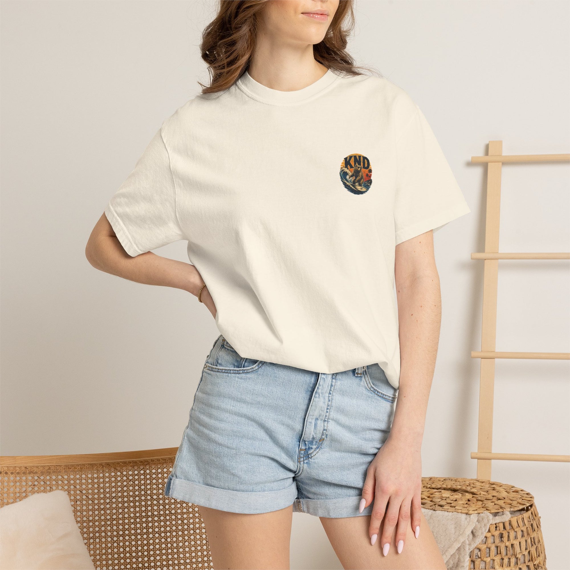KND Coastal Colors Tee unisex heavyweight graphic T-shirt - KND Brand
