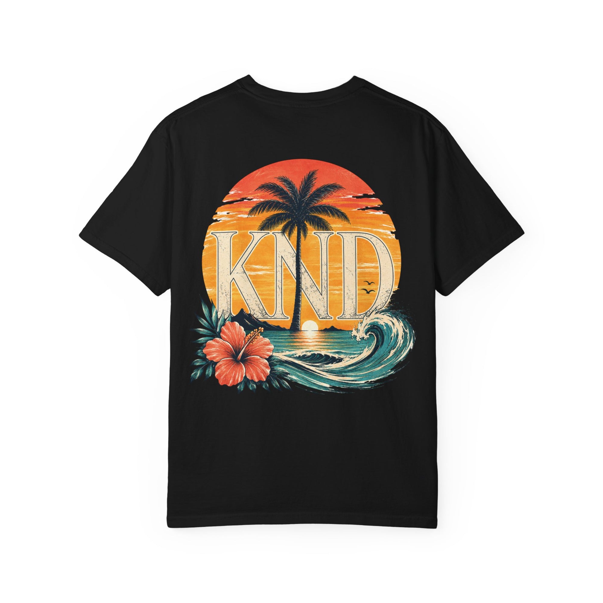 KND Coastal Culture Tee garment-dyed unisex graphic T-shirt - KND Brand