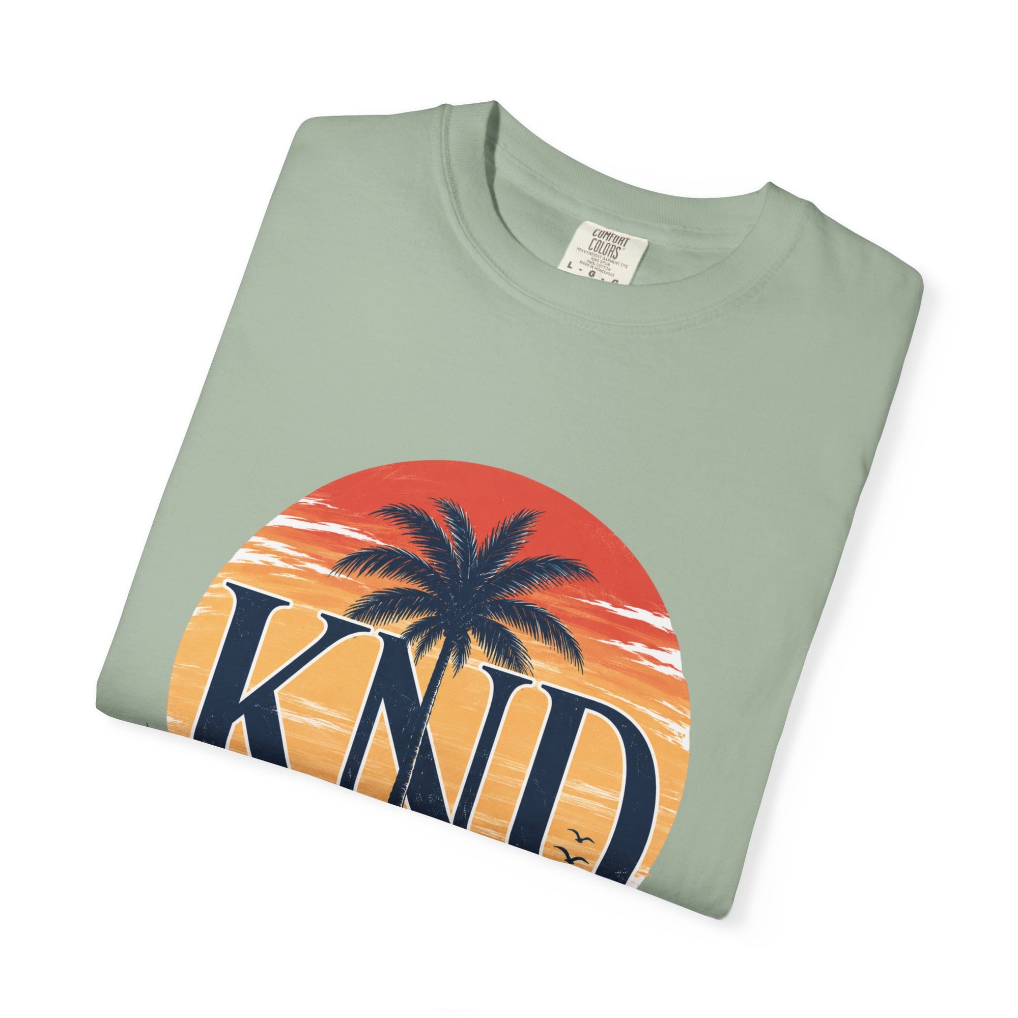 KND Classic garment-dyed graphic T-shirt - KND Brand