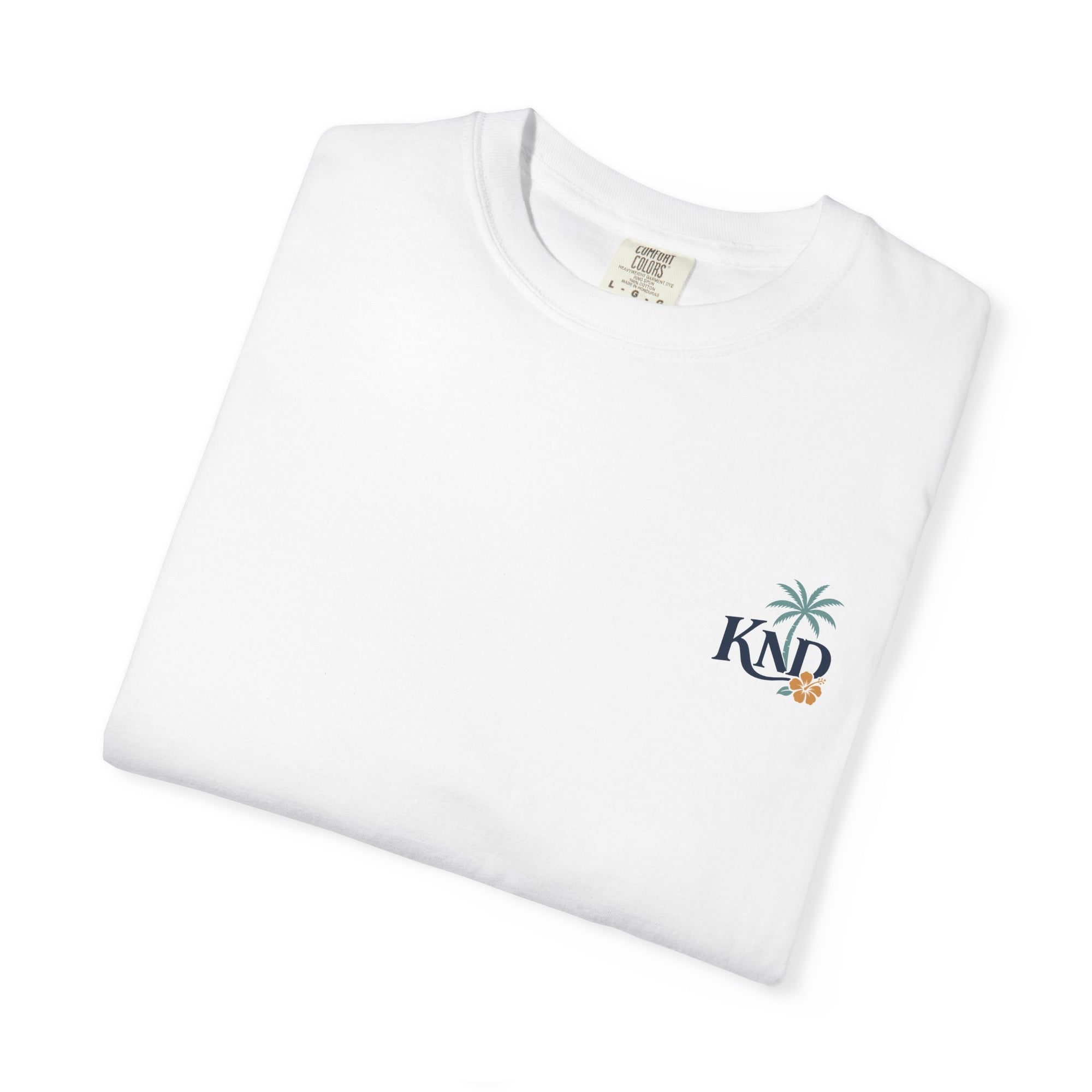 KND Coastal Culture Tee garment-dyed unisex graphic T-shirt - KND Brand