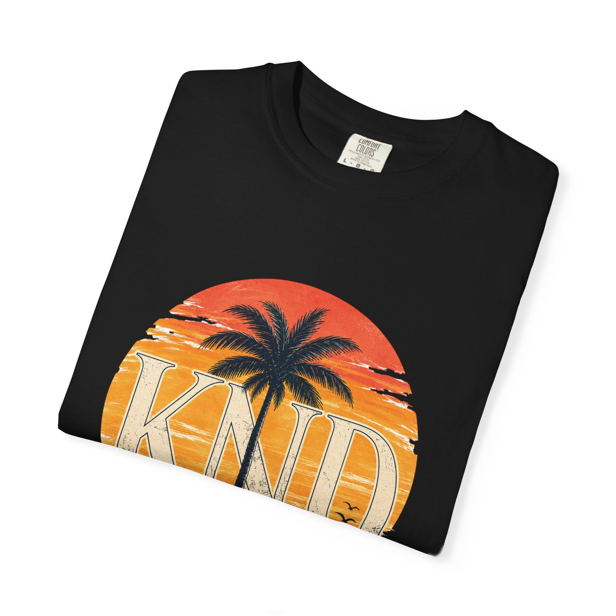 KND Classic garment-dyed graphic T-shirt - KND Brand