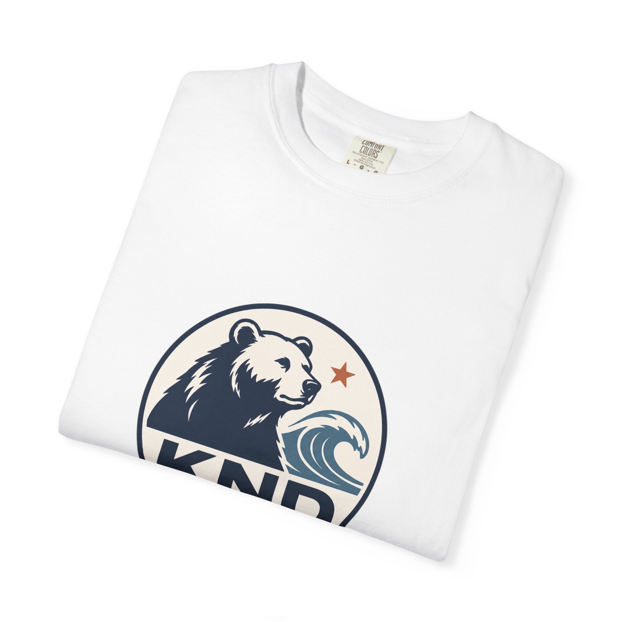 KND West Coast Energy Tee garment-dyed unisex graphic T-shirt - KND Brand