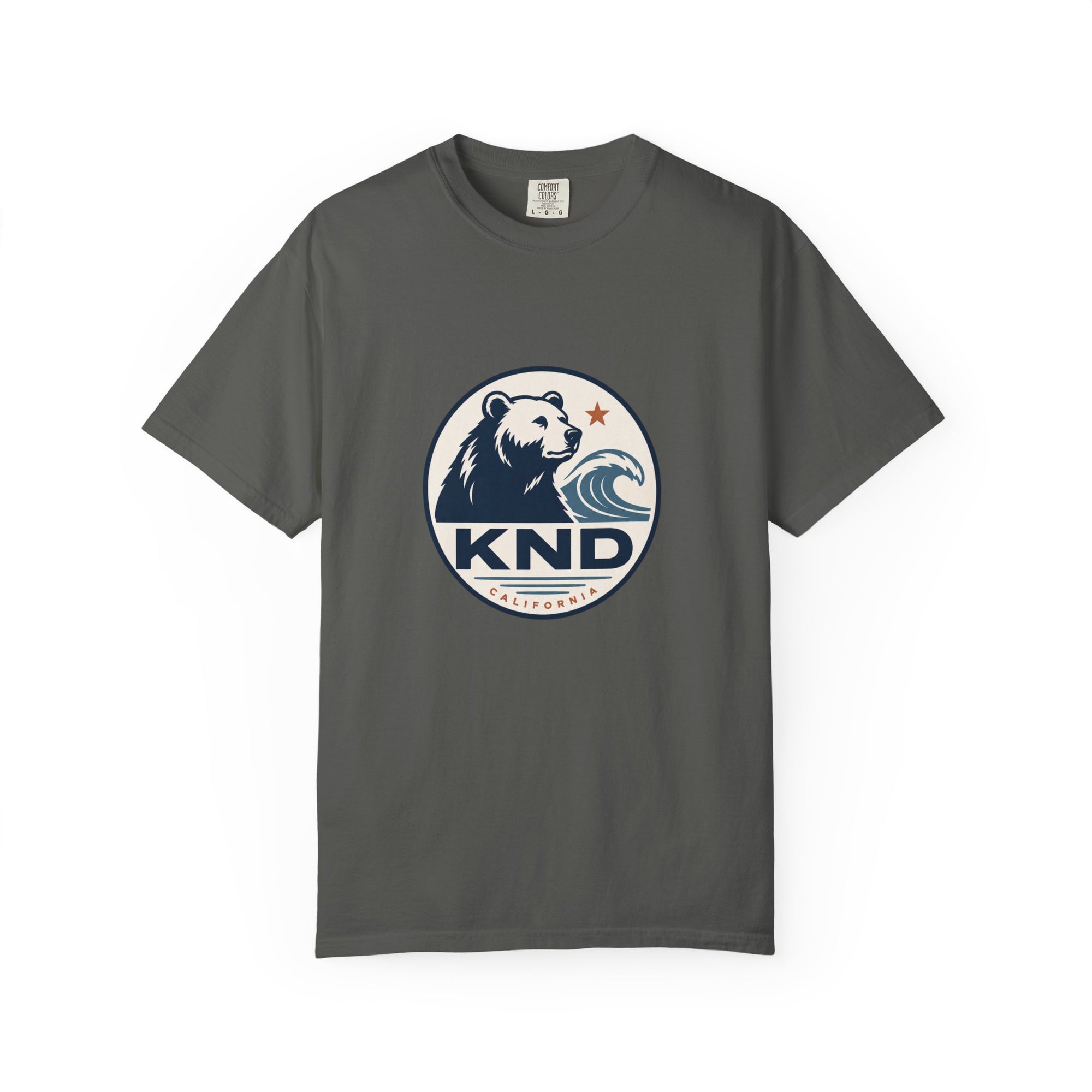 KND West Coast Energy Tee garment-dyed unisex graphic T-shirt - KND Brand