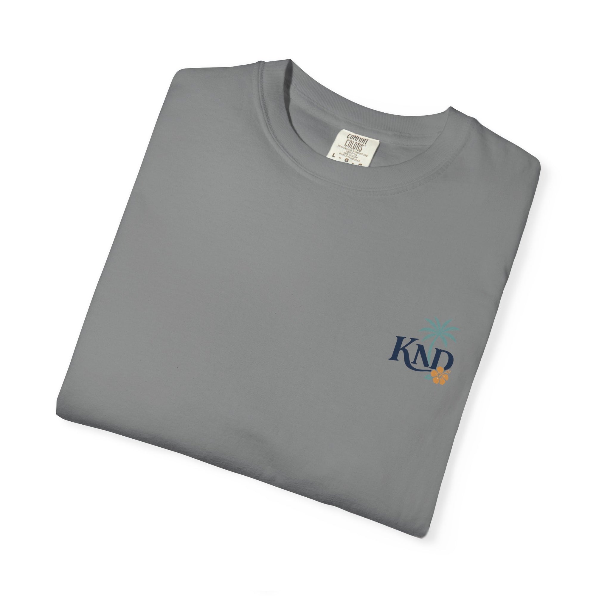 KND Coastal Culture Tee garment-dyed unisex graphic T-shirt - KND Brand