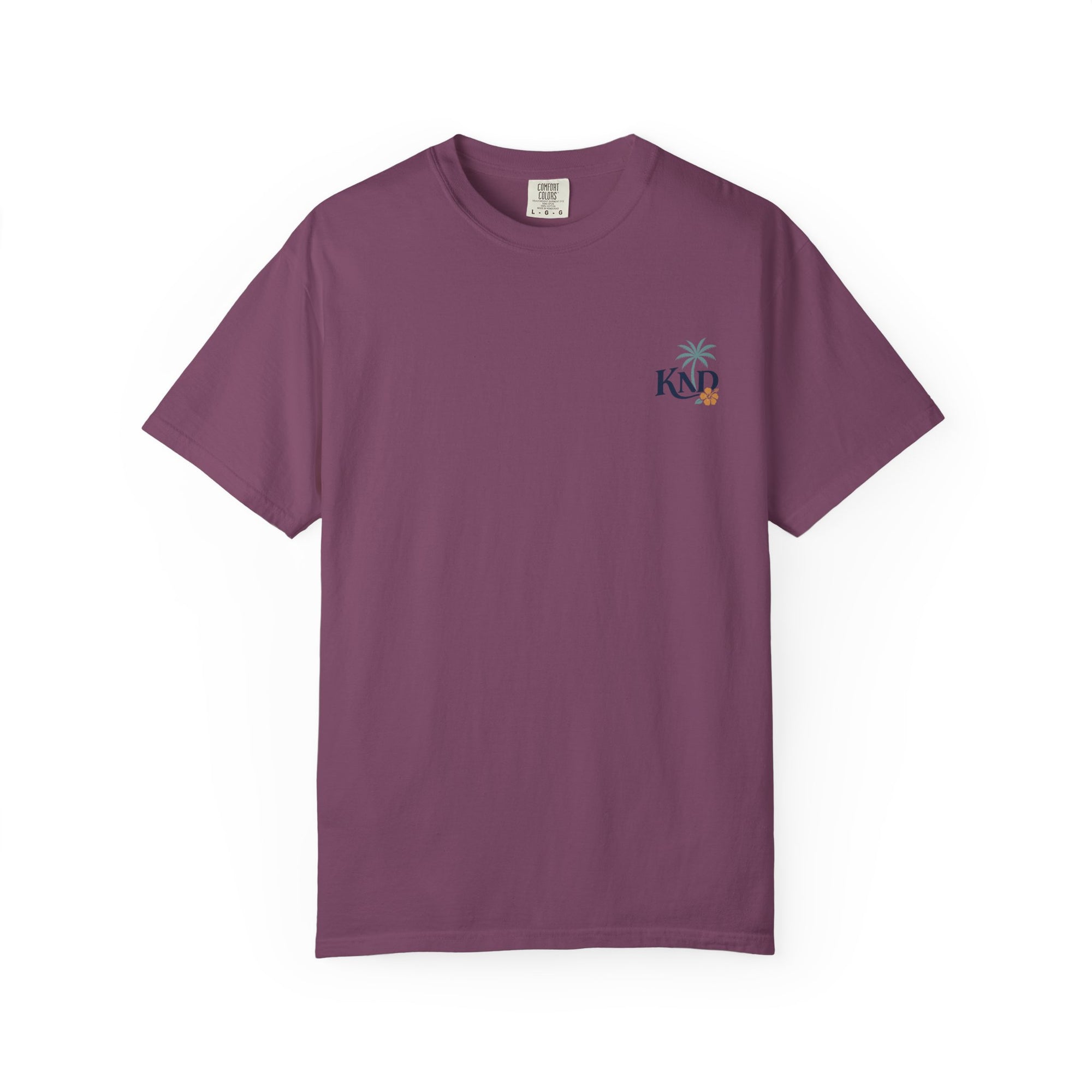 KND Coastal Culture Tee garment-dyed unisex graphic T-shirt - KND Brand