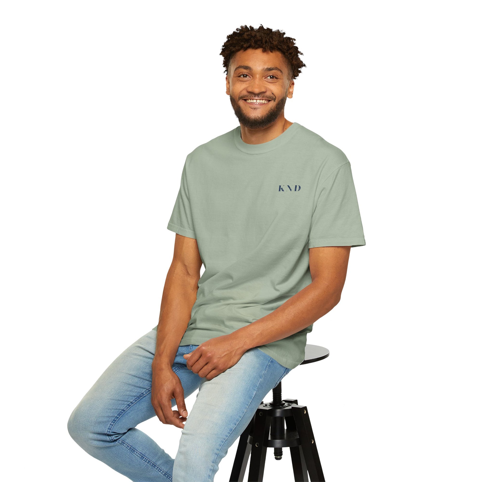 Black’s Beach Surf Tee — Garment-Dyed Heavyweight Cotton | KND SoCal