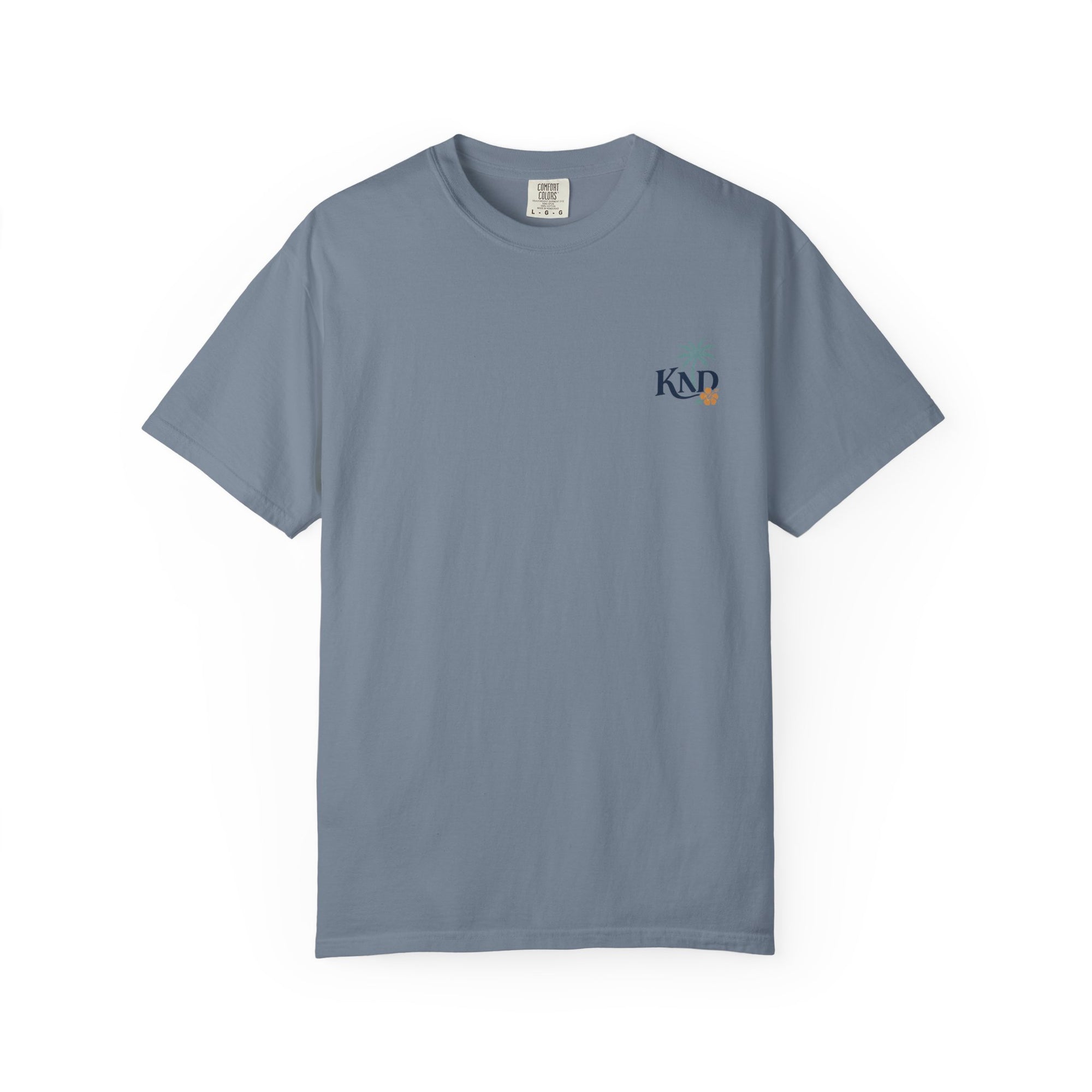 KND Coastal Culture Tee garment-dyed unisex graphic T-shirt - KND Brand