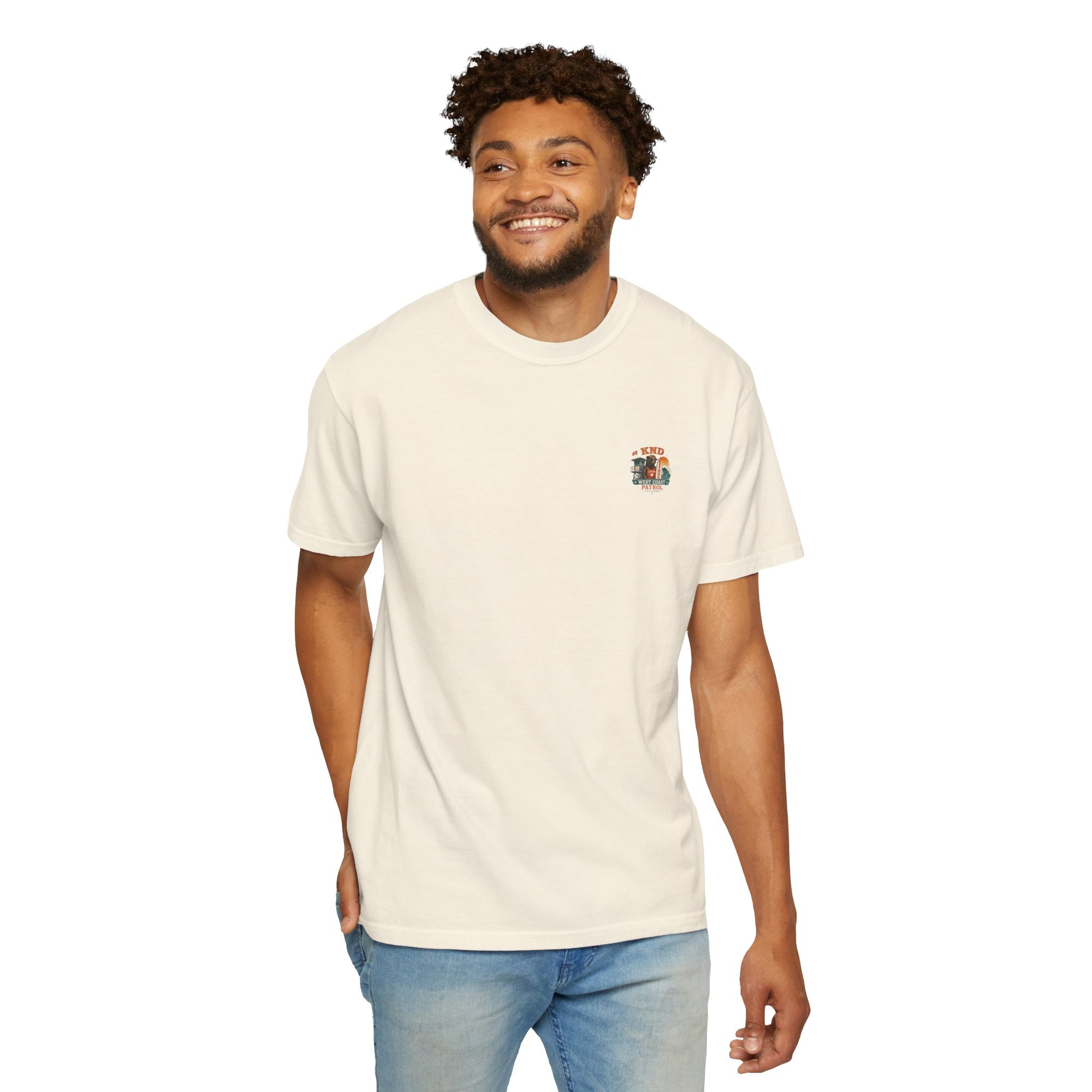 KND Golden State Surf Tee — Blue Jean colorway