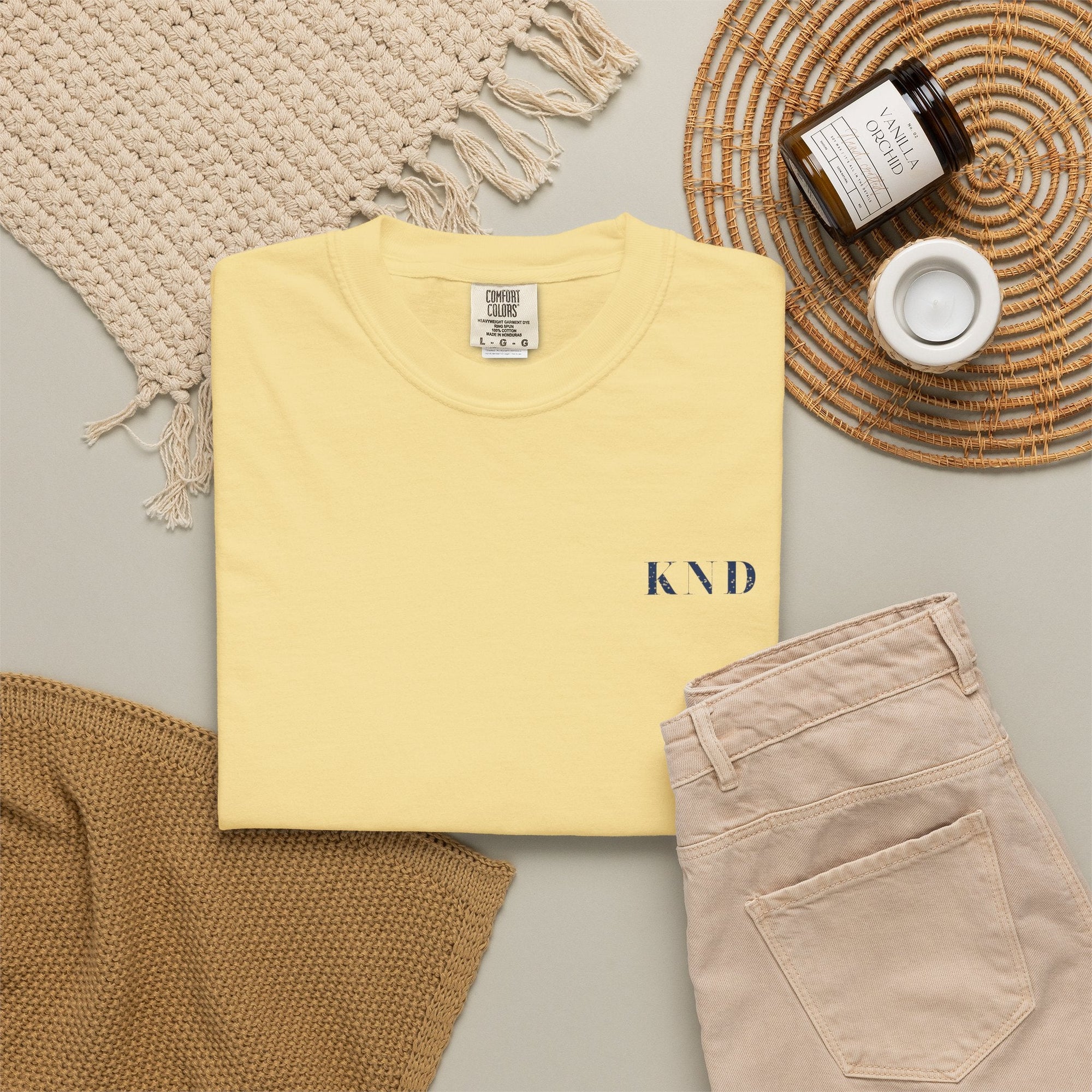 Cardiff Reef Surf Tee — Garment-Dyed Heavyweight Cotton | KND SoCal - KND Brand