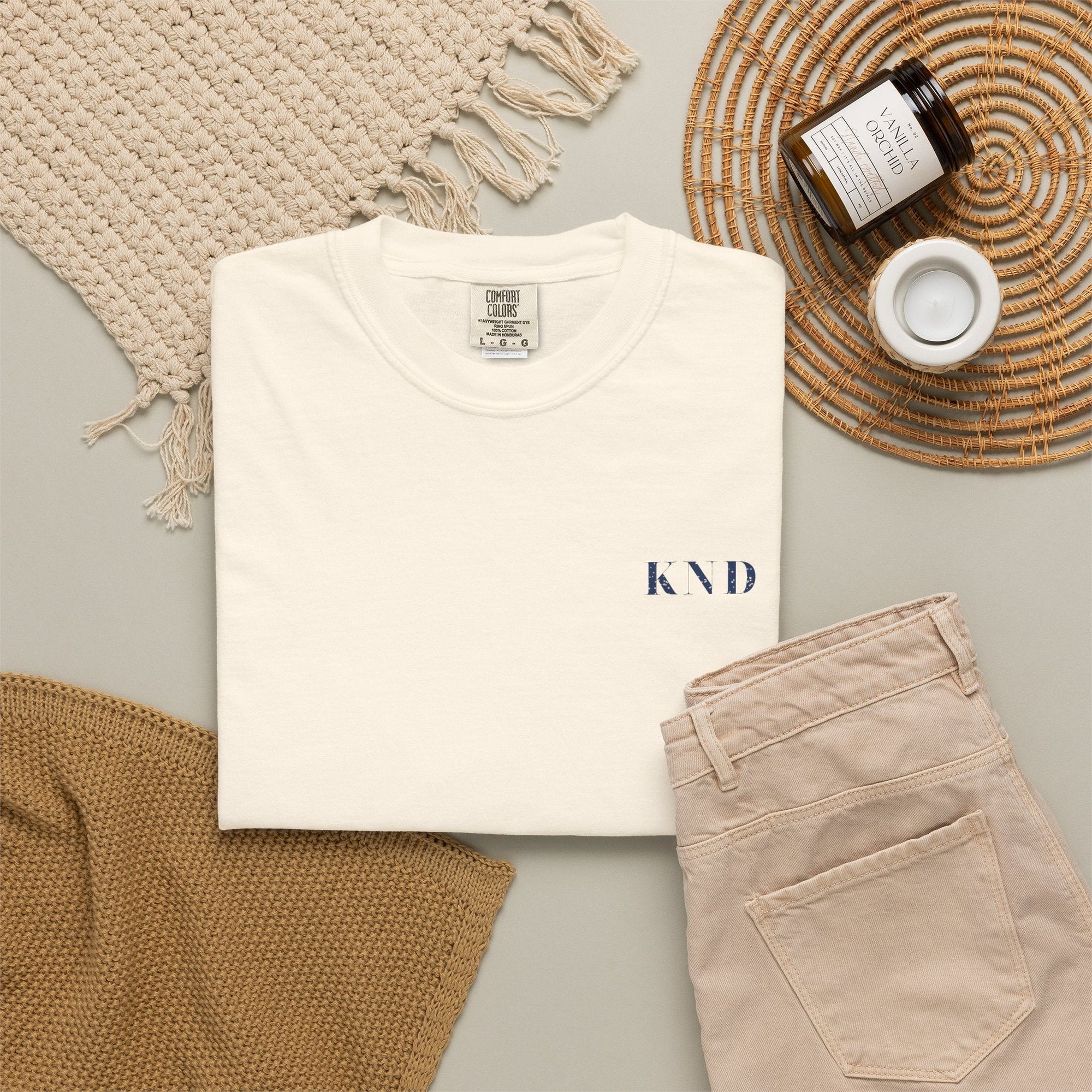Cardiff Reef Surf Tee — Garment-Dyed Heavyweight Cotton | KND SoCal - KND Brand