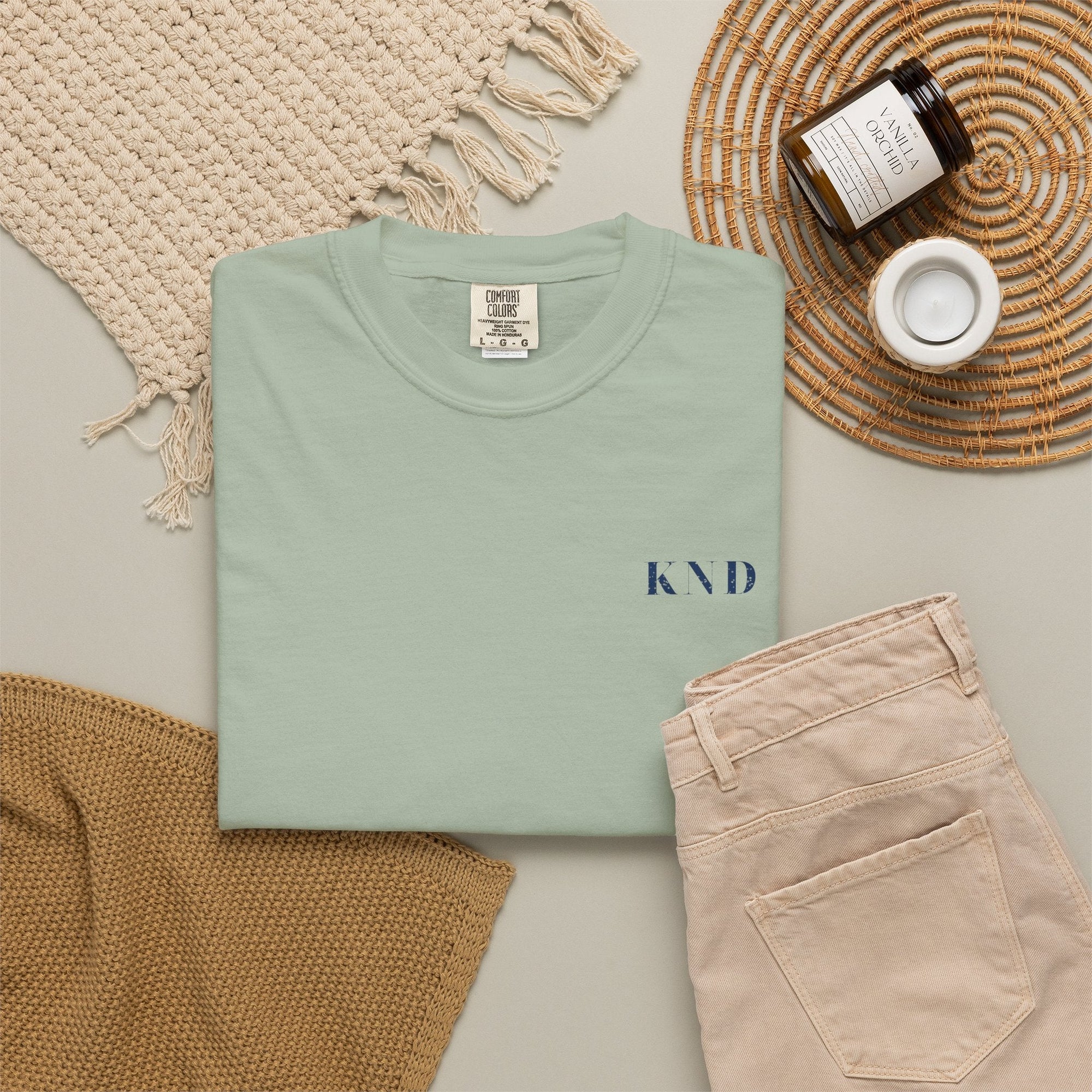 Cardiff Reef Surf Tee — Garment-Dyed Heavyweight Cotton | KND SoCal - KND Brand