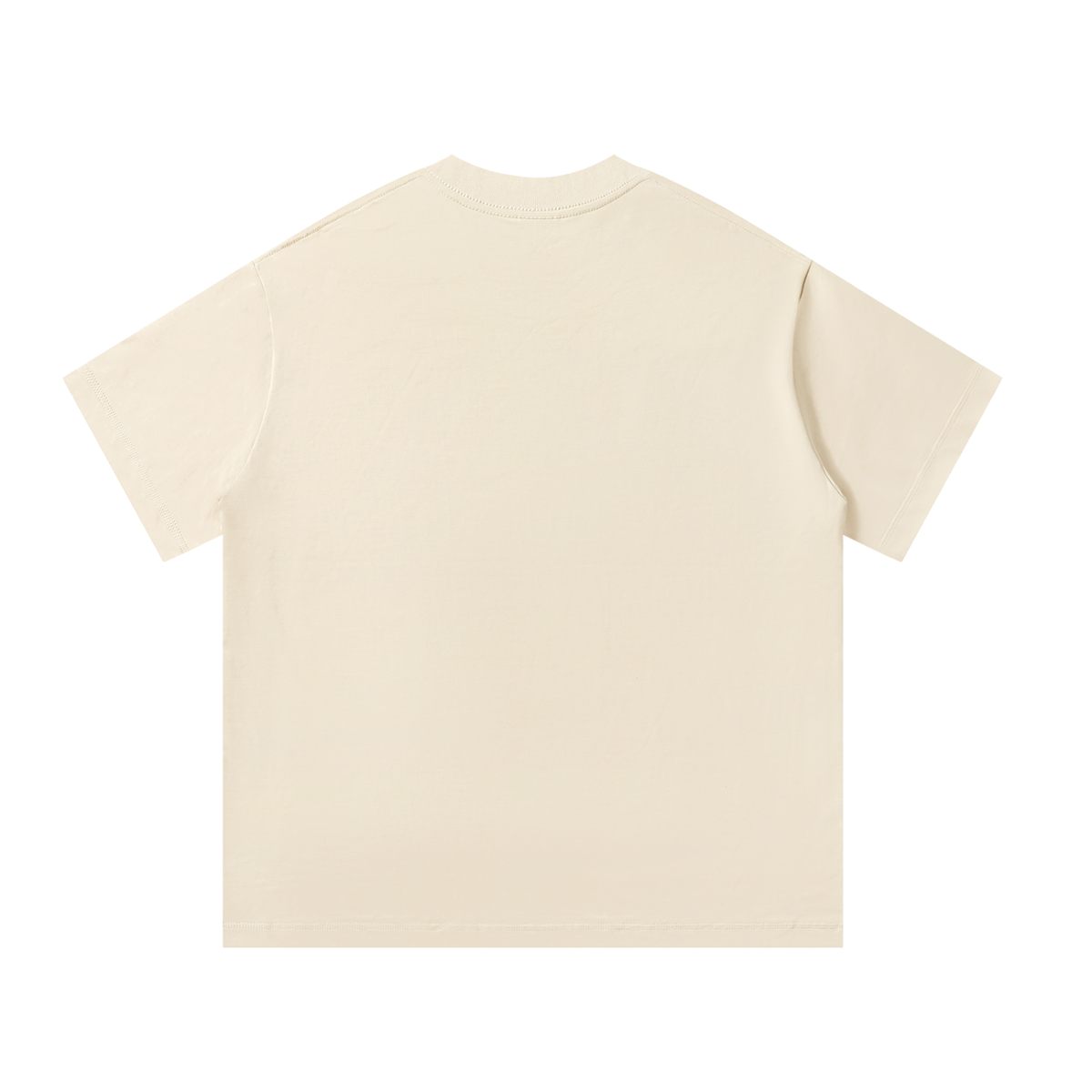 Baba Yaga Rootbound Tee, Mild Apricot — plain back view