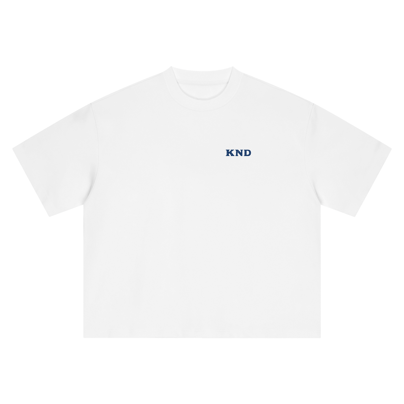 Cardiff Reef Surf Tee, White — front view of the boxy oversized cotton tee