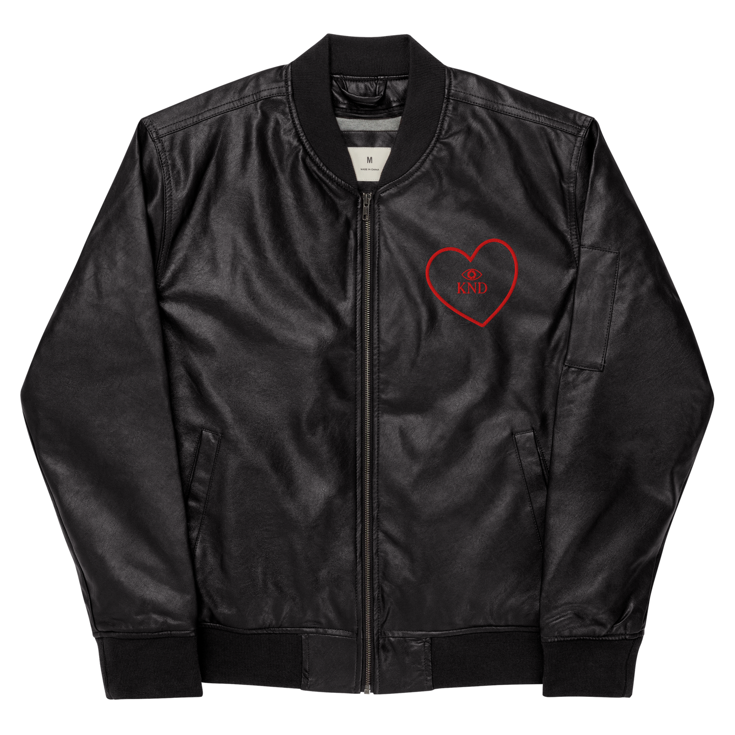 KND Classic PU Leather Jacket