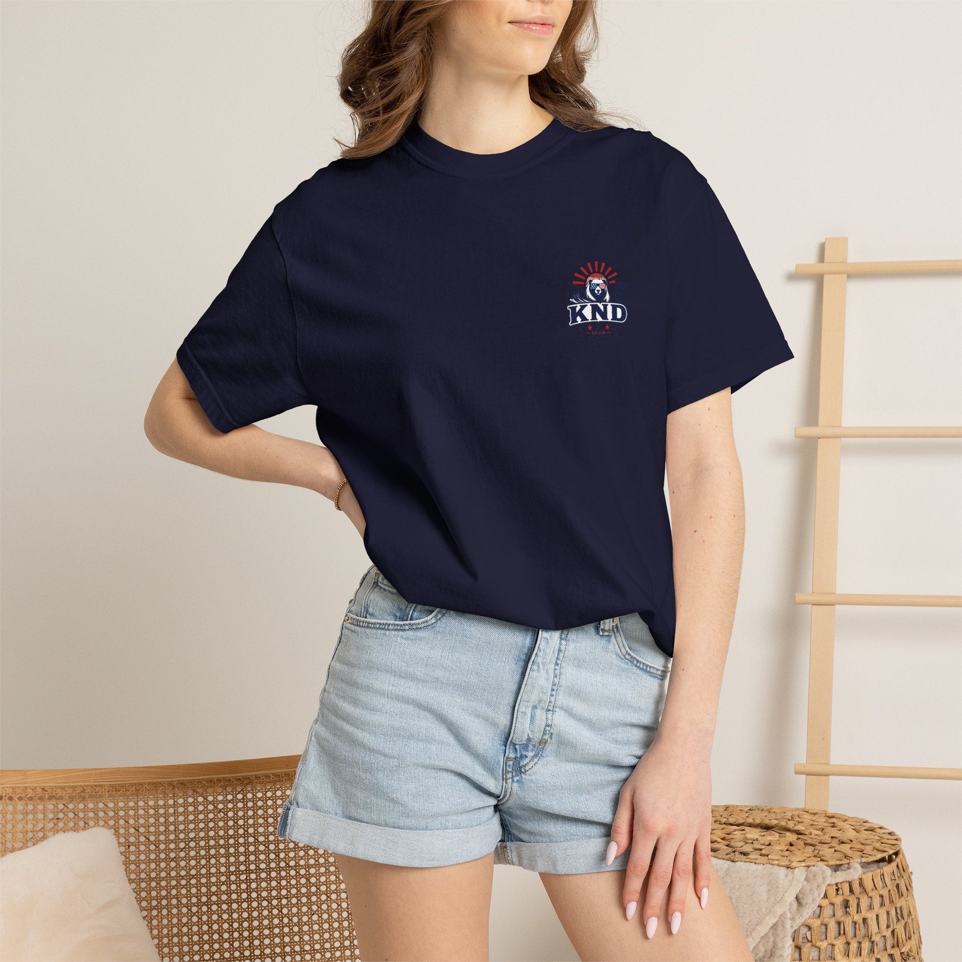 KND California Independence Surf Bear T-Shirt - KND Brand