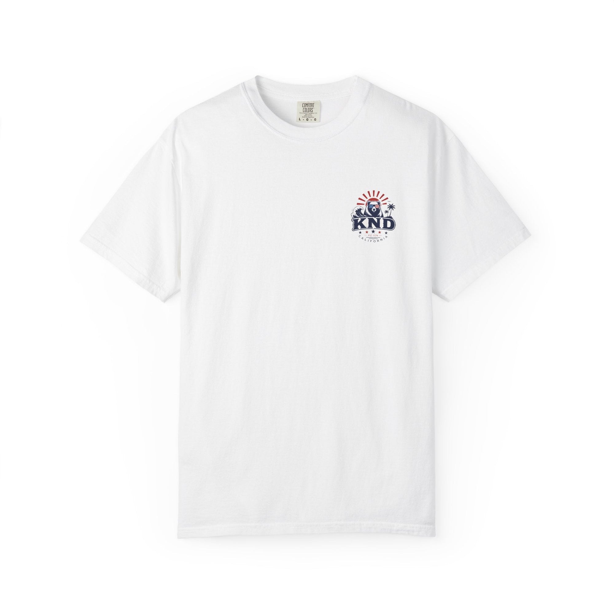 KND California Independence Surf Bear T-Shirt - KND Brand