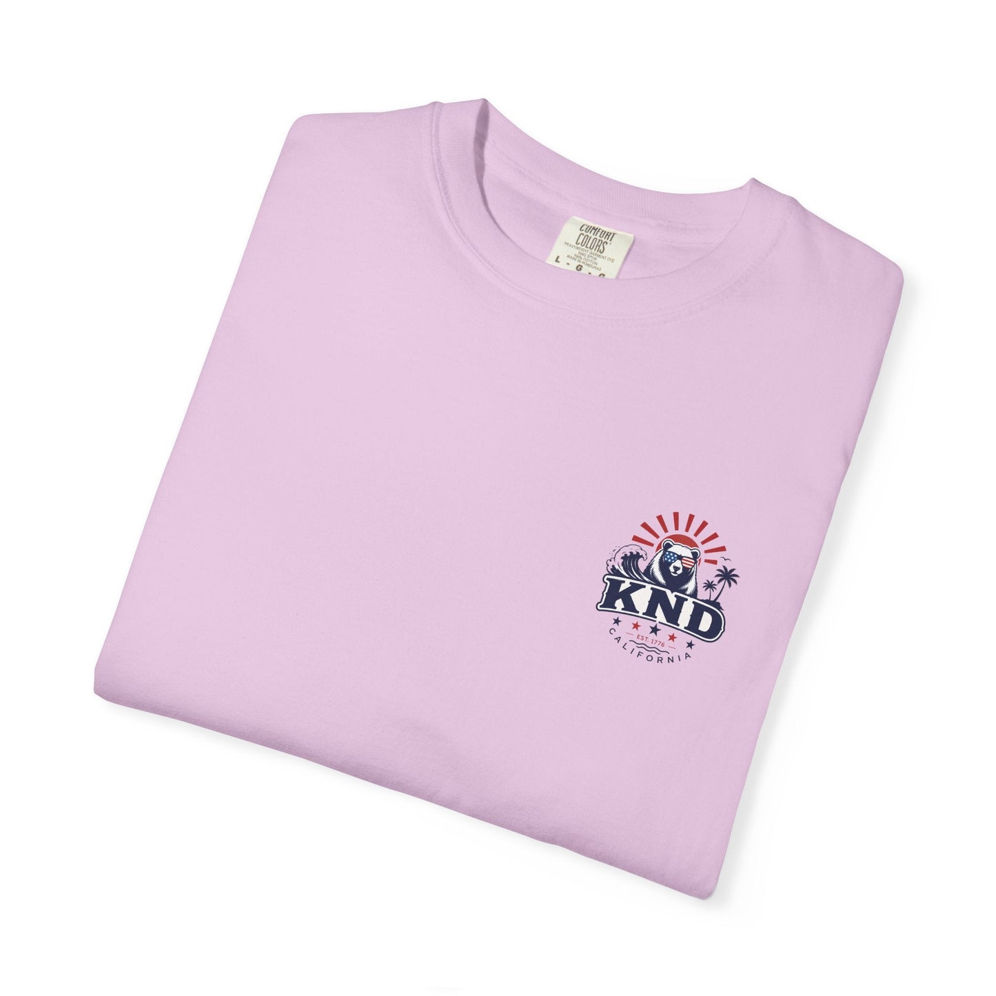 KND California Independence Surf Bear T-Shirt - KND Brand