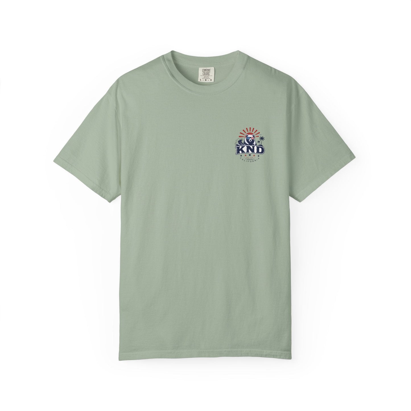 KND California Independence Surf Bear T-Shirt - KND Brand