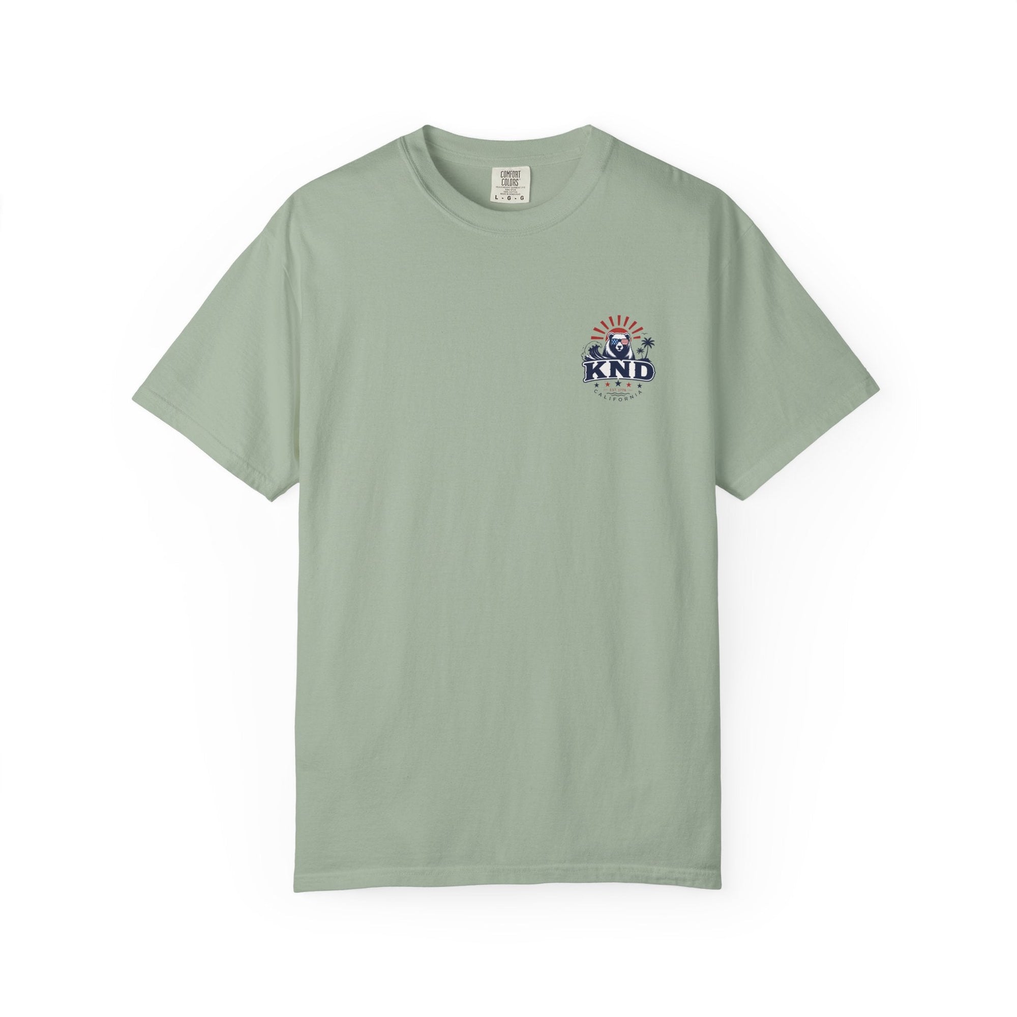 KND California Independence Surf Bear T-Shirt - KND Brand