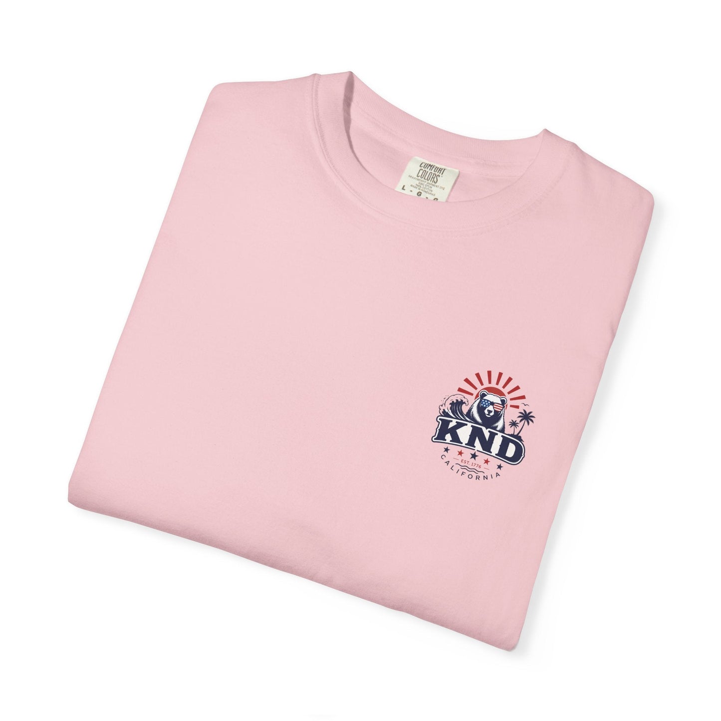 KND California Independence Surf Bear T-Shirt - KND Brand