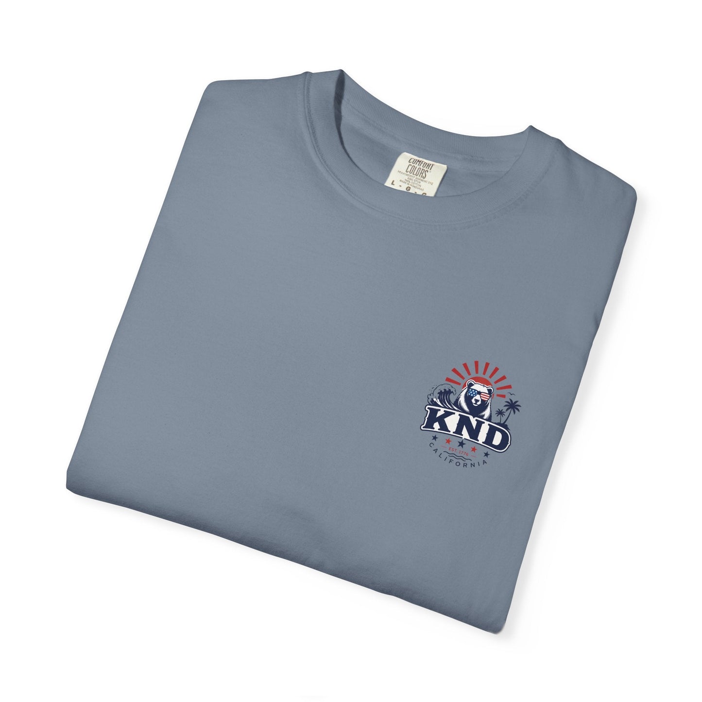 KND California Independence Surf Bear T-Shirt - KND Brand