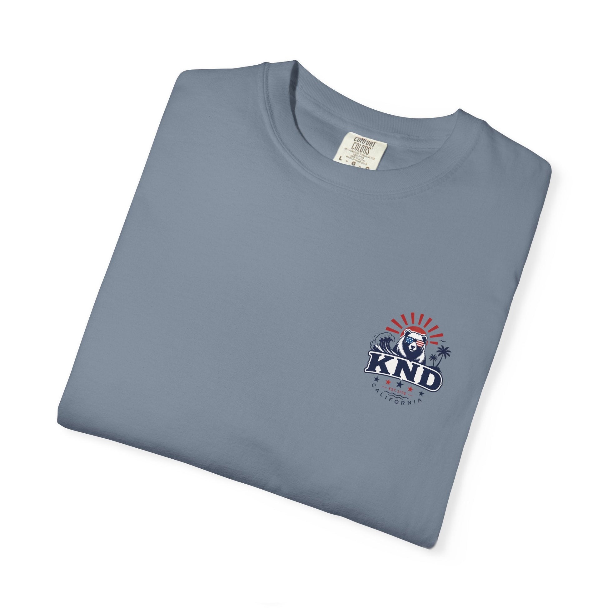 KND California Independence Surf Bear T-Shirt - KND Brand