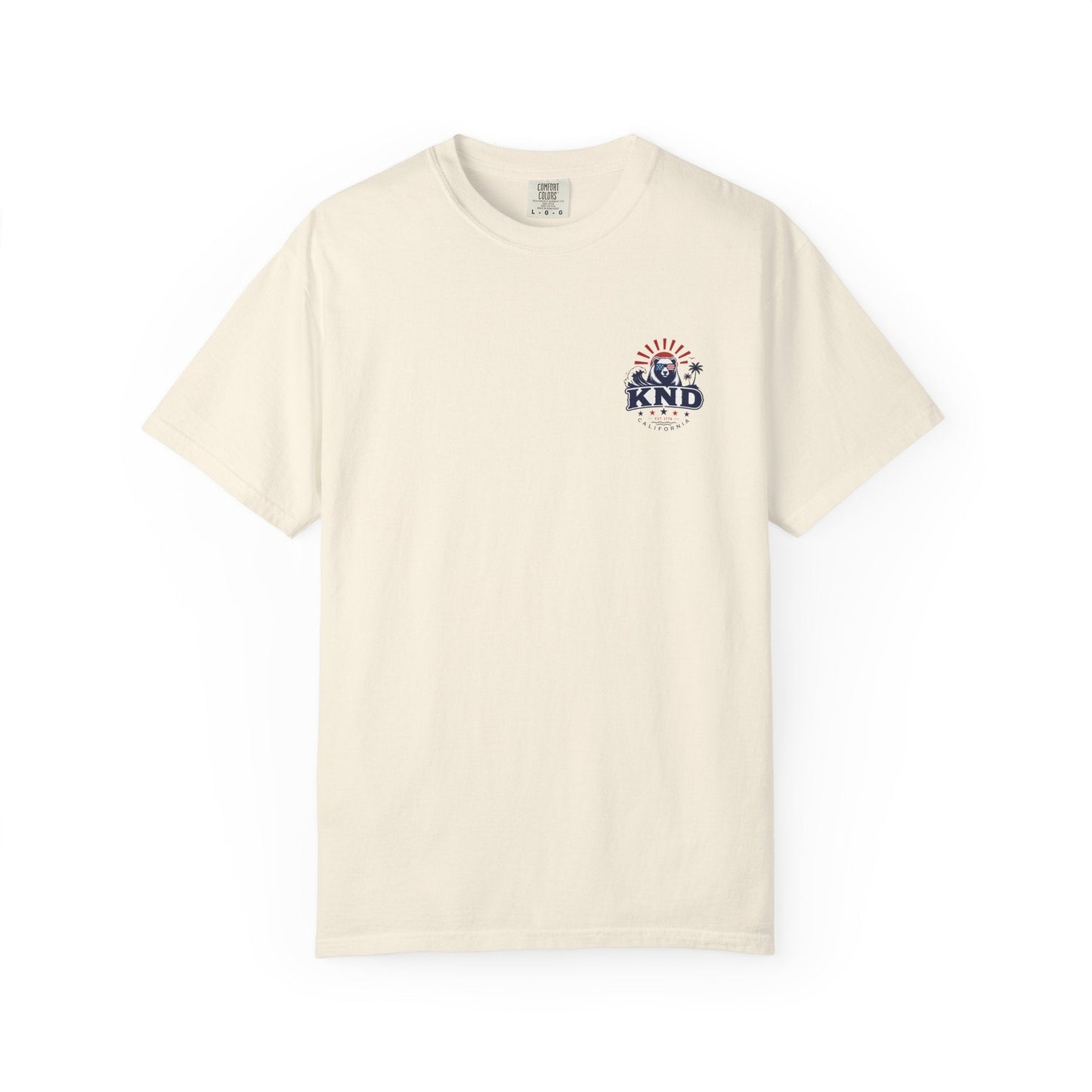 KND California Independence Surf Bear T-Shirt - KND Brand