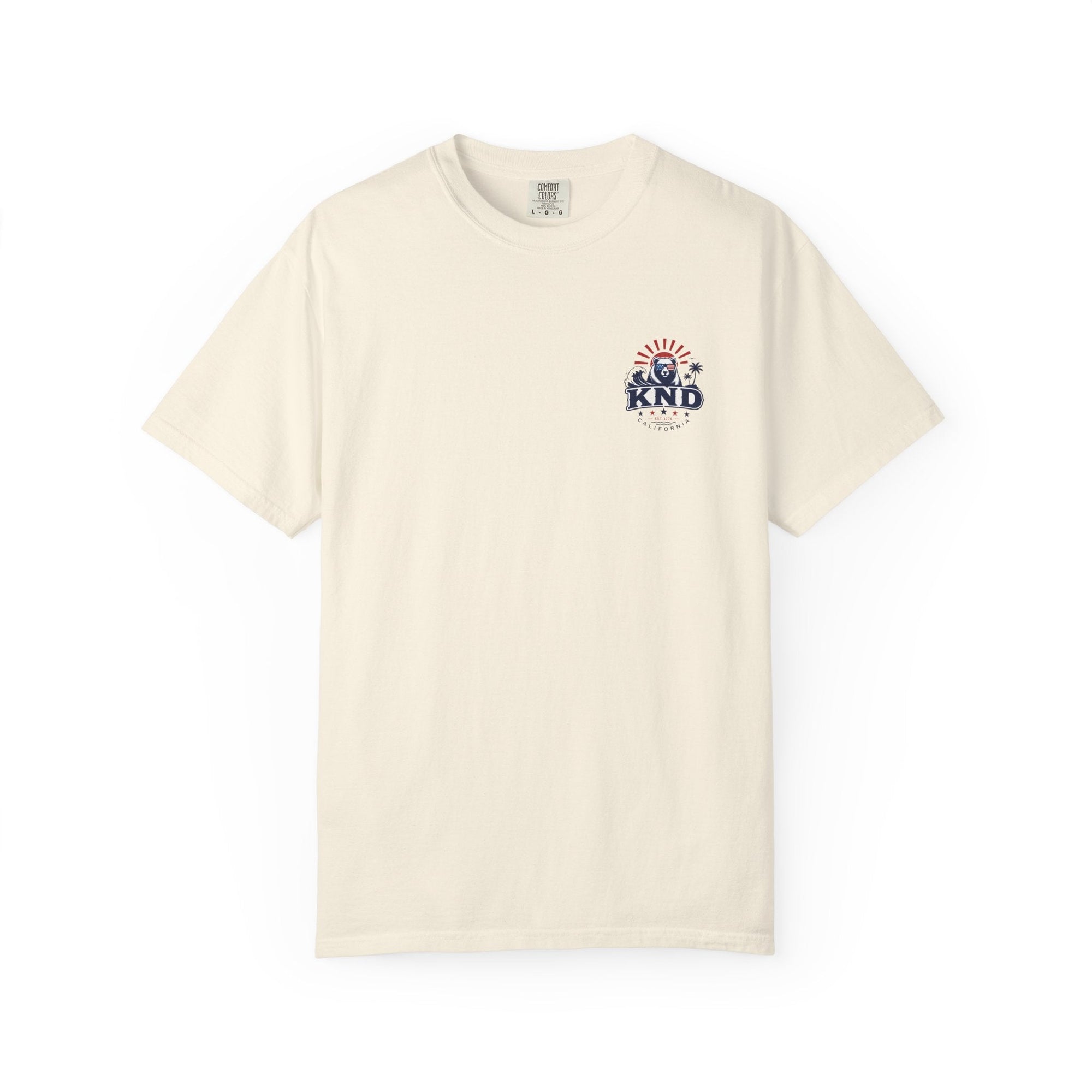 KND California Independence Surf Bear T-Shirt - KND Brand