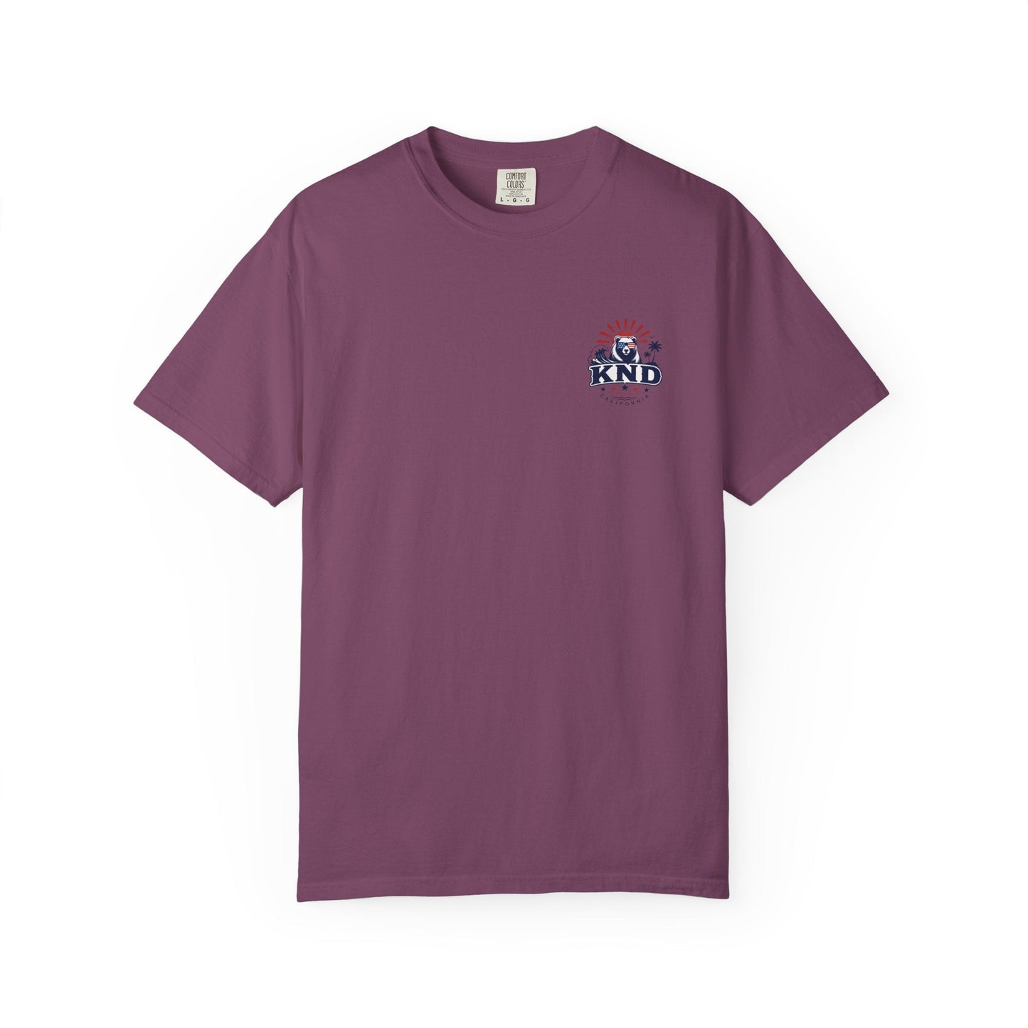 KND California Independence Surf Bear T-Shirt - KND Brand