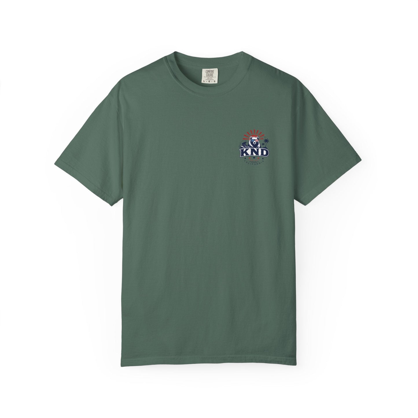 KND California Independence Surf Bear T-Shirt - KND Brand