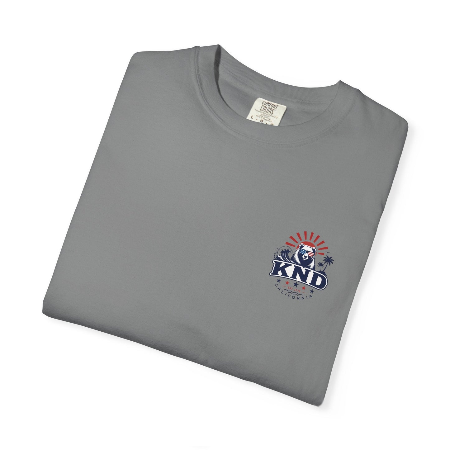 KND California Independence Surf Bear T-Shirt - KND Brand