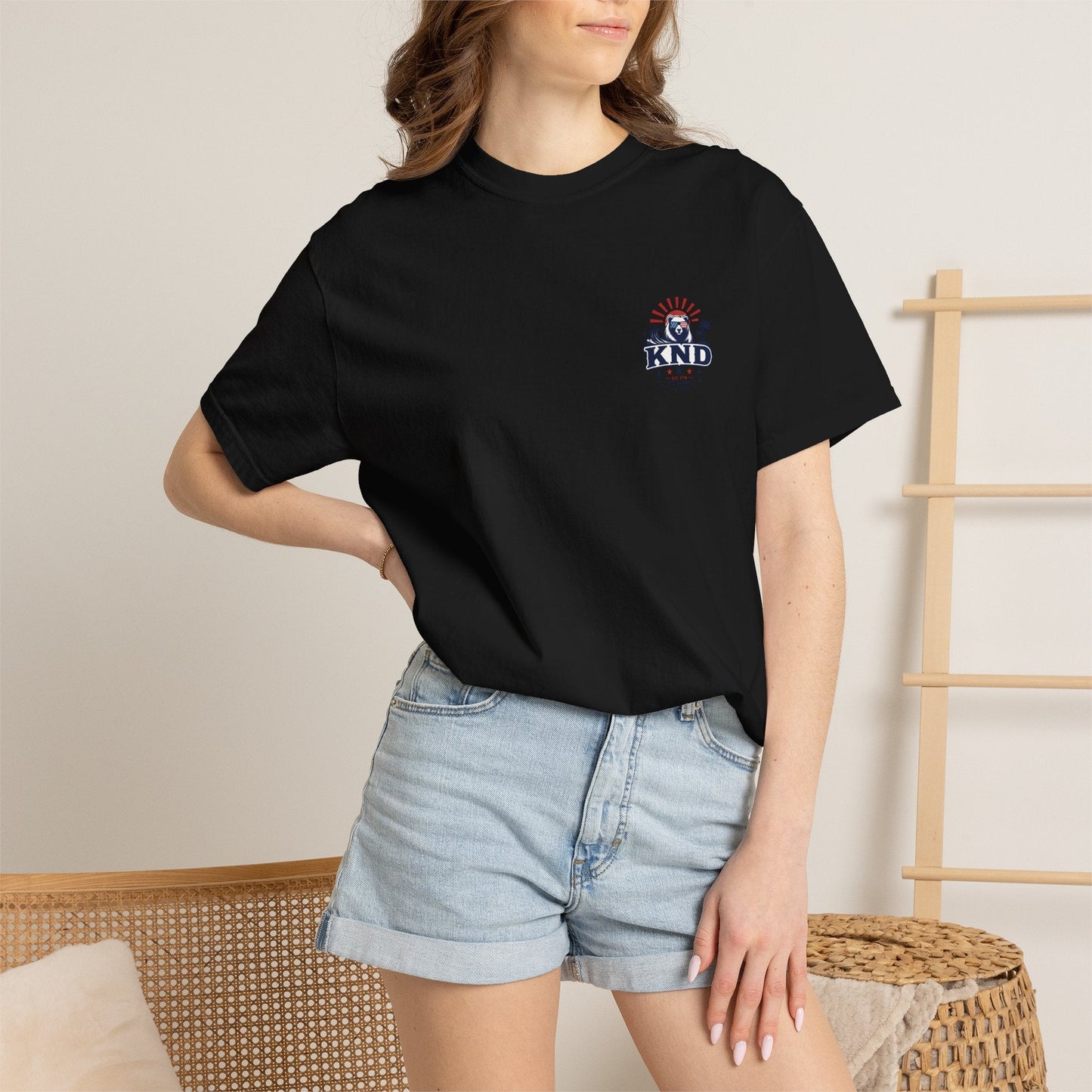 KND California Independence Surf Bear T-Shirt - KND Brand