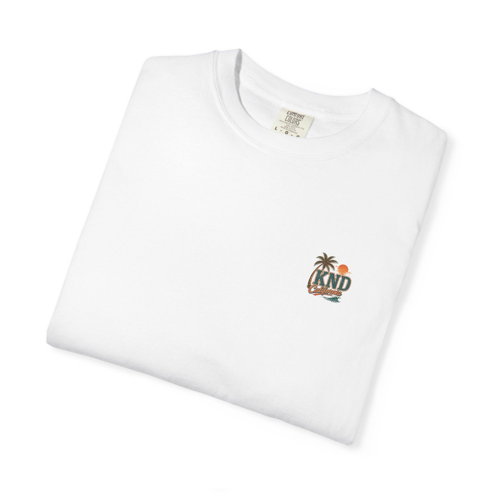 KND California Surf Bear Garment-Dyed T-Shirt - KND Brand