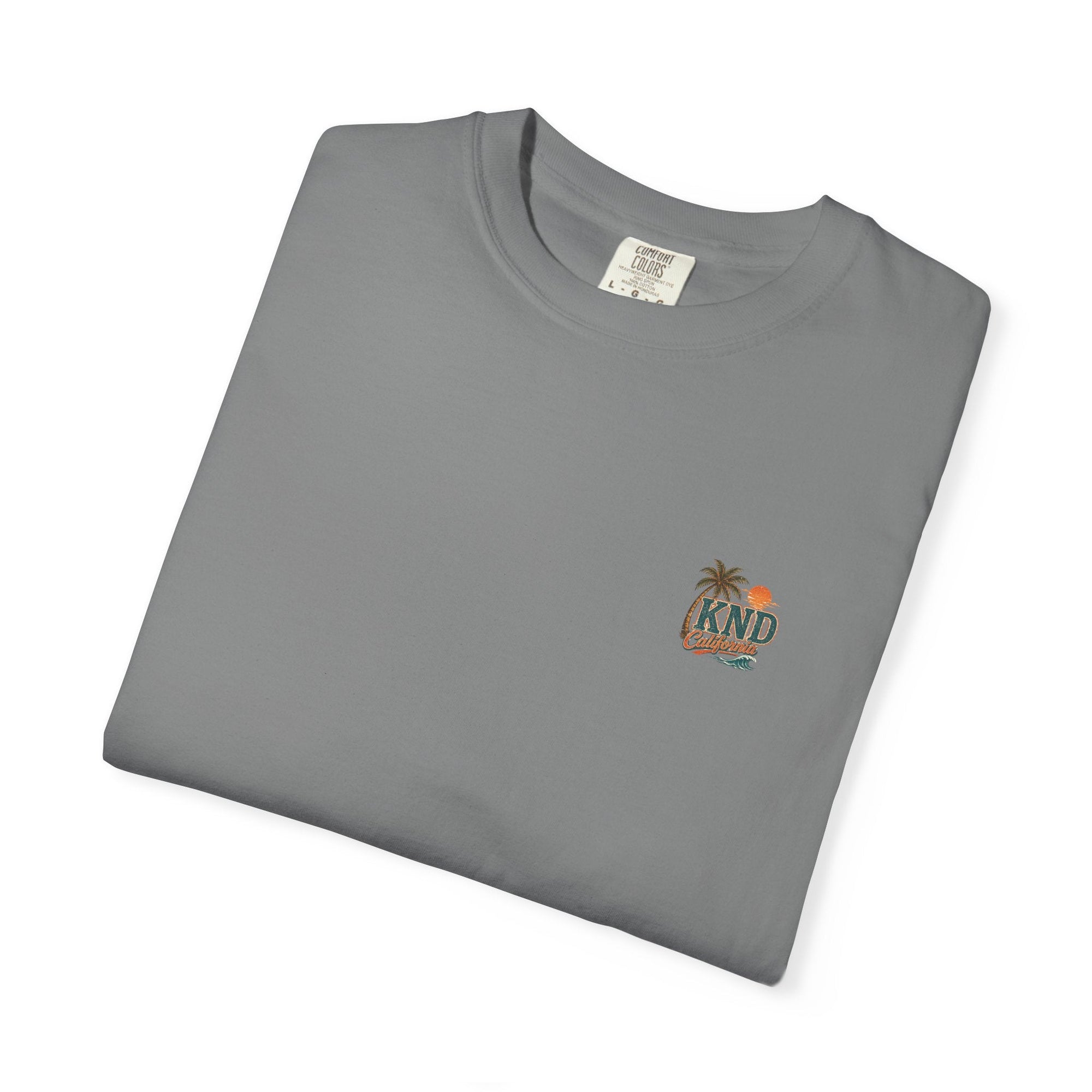KND California Surf Bear Garment-Dyed T-Shirt - KND Brand