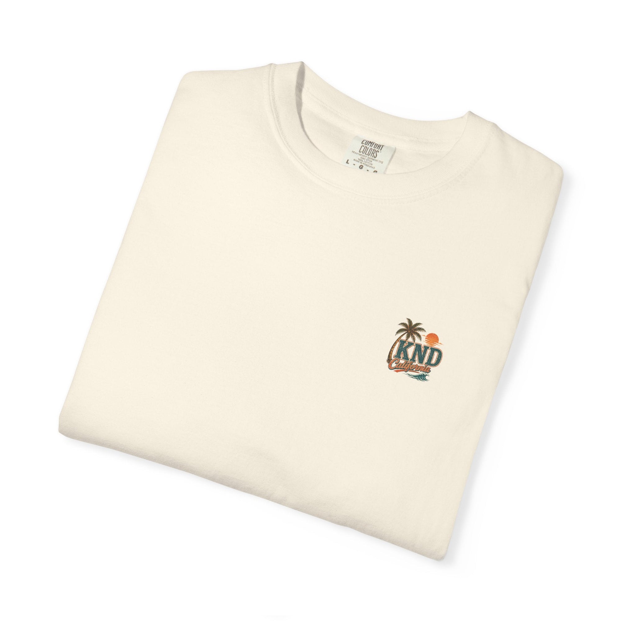 KND California Surf Bear Garment-Dyed T-Shirt - KND Brand