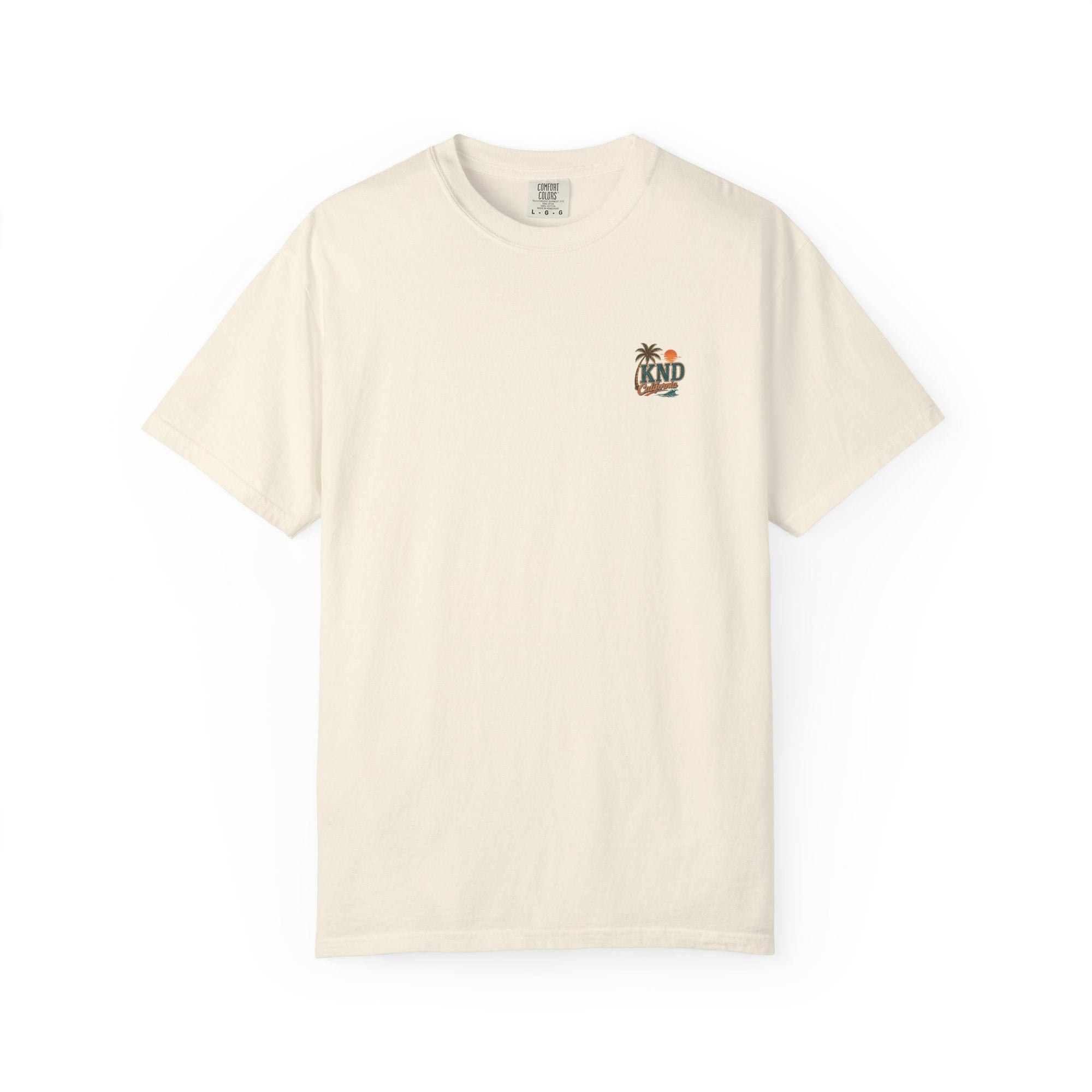 KND California Surf Bear Garment-Dyed T-Shirt - KND Brand
