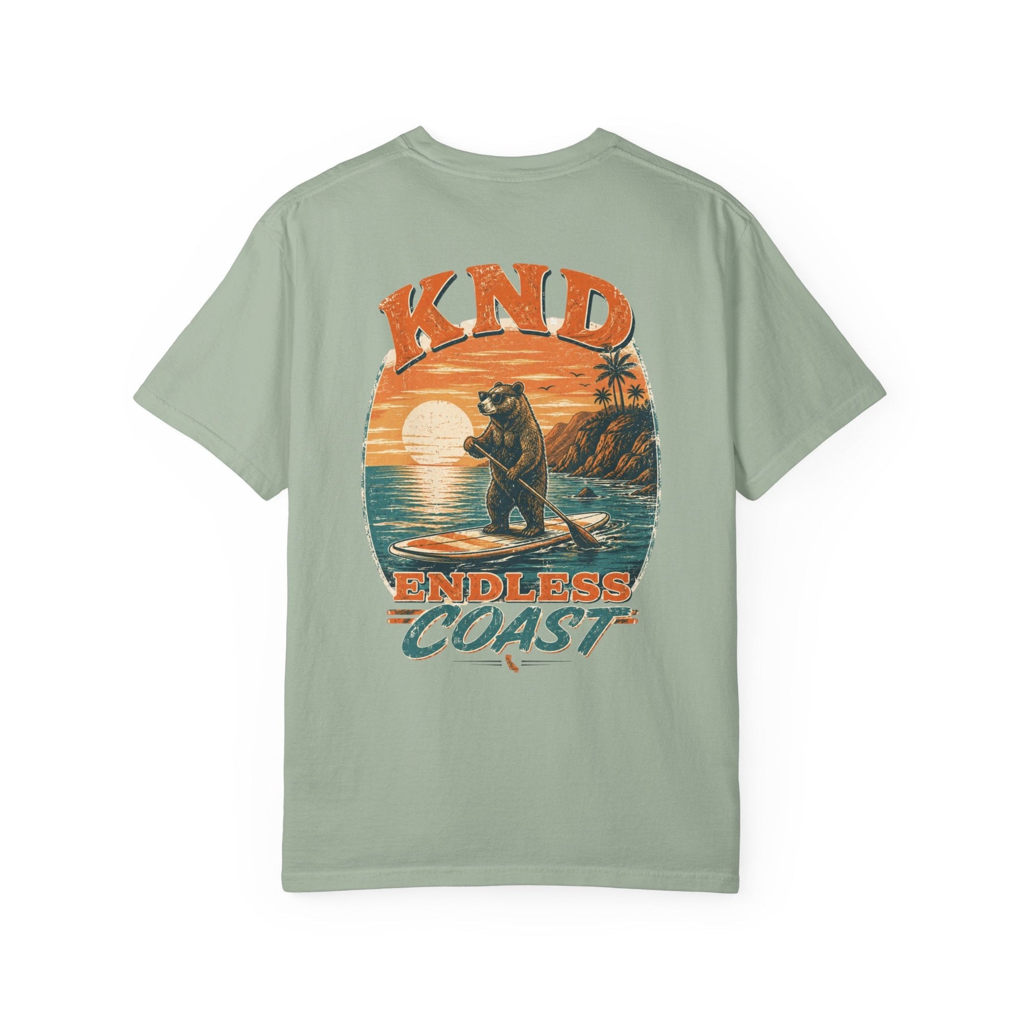 KND California Surf Bear Tee — Vintage Bear Graphic T-Shirt - KND Brand