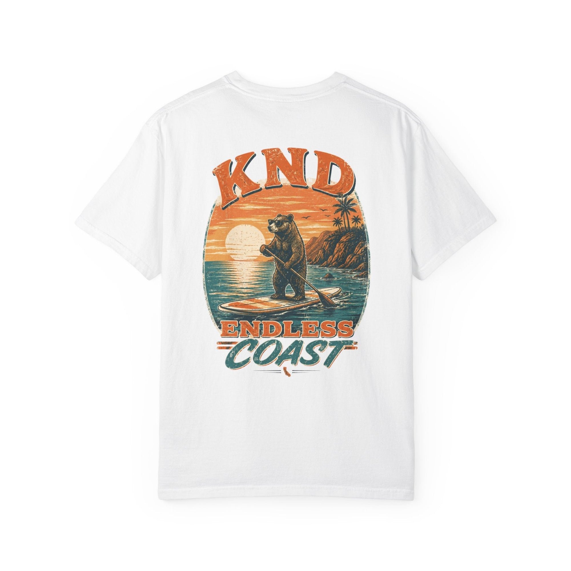 KND California Surf Bear Tee — Vintage Bear Graphic T-Shirt - KND Brand