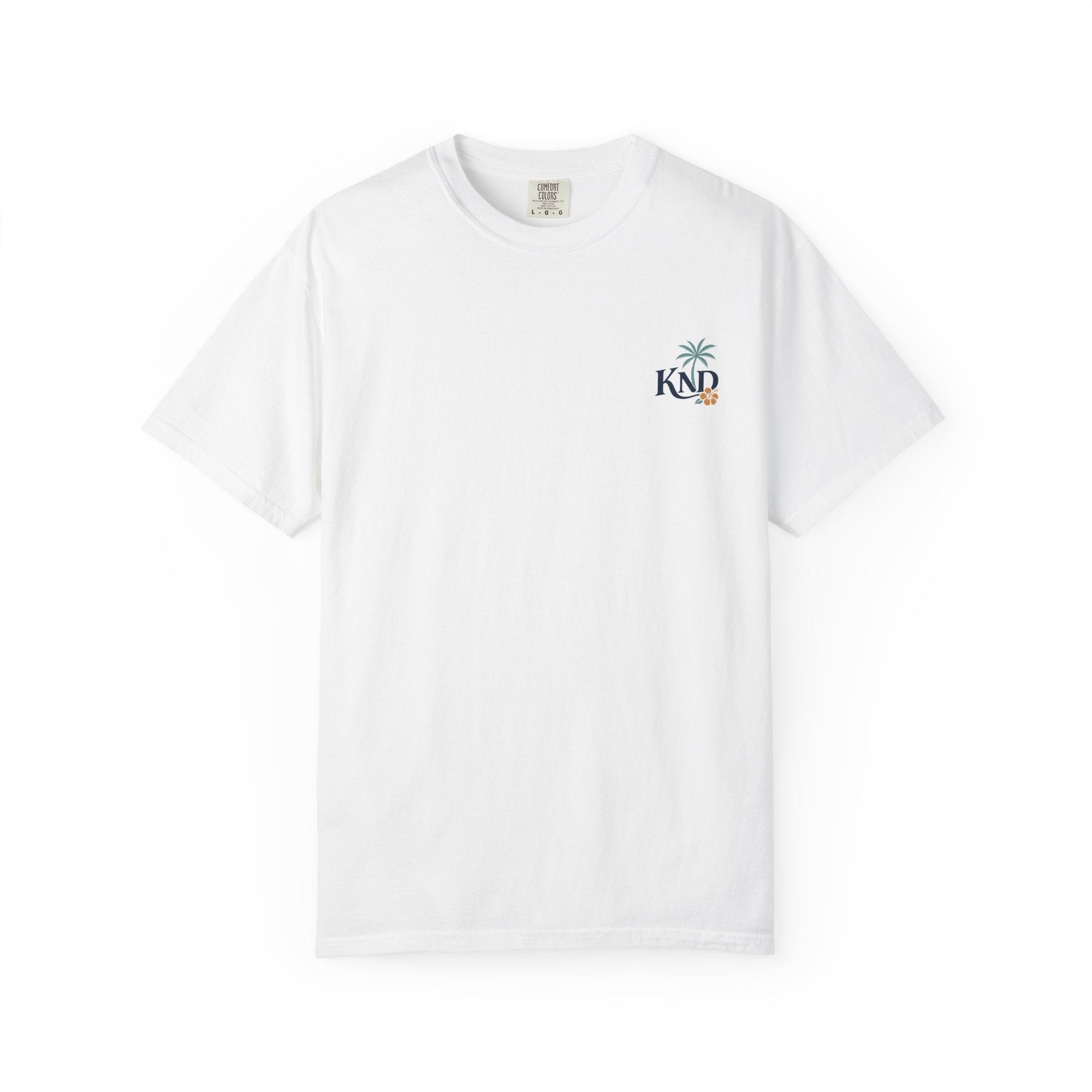 KND Coastal Culture Tee garment-dyed unisex graphic T-shirt - KND Brand