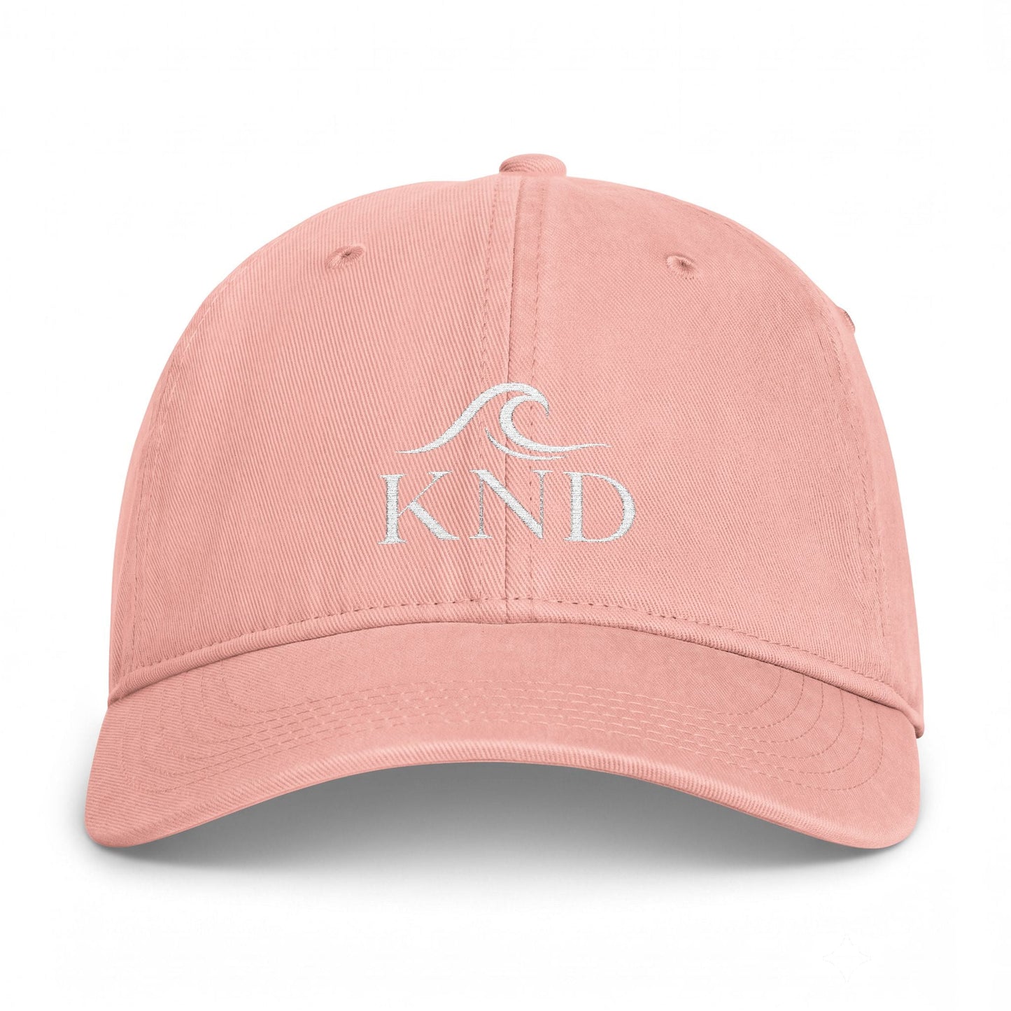 KND Coastal Washed Cap – KND Wave Embroidered Beach Hat - KND Brand