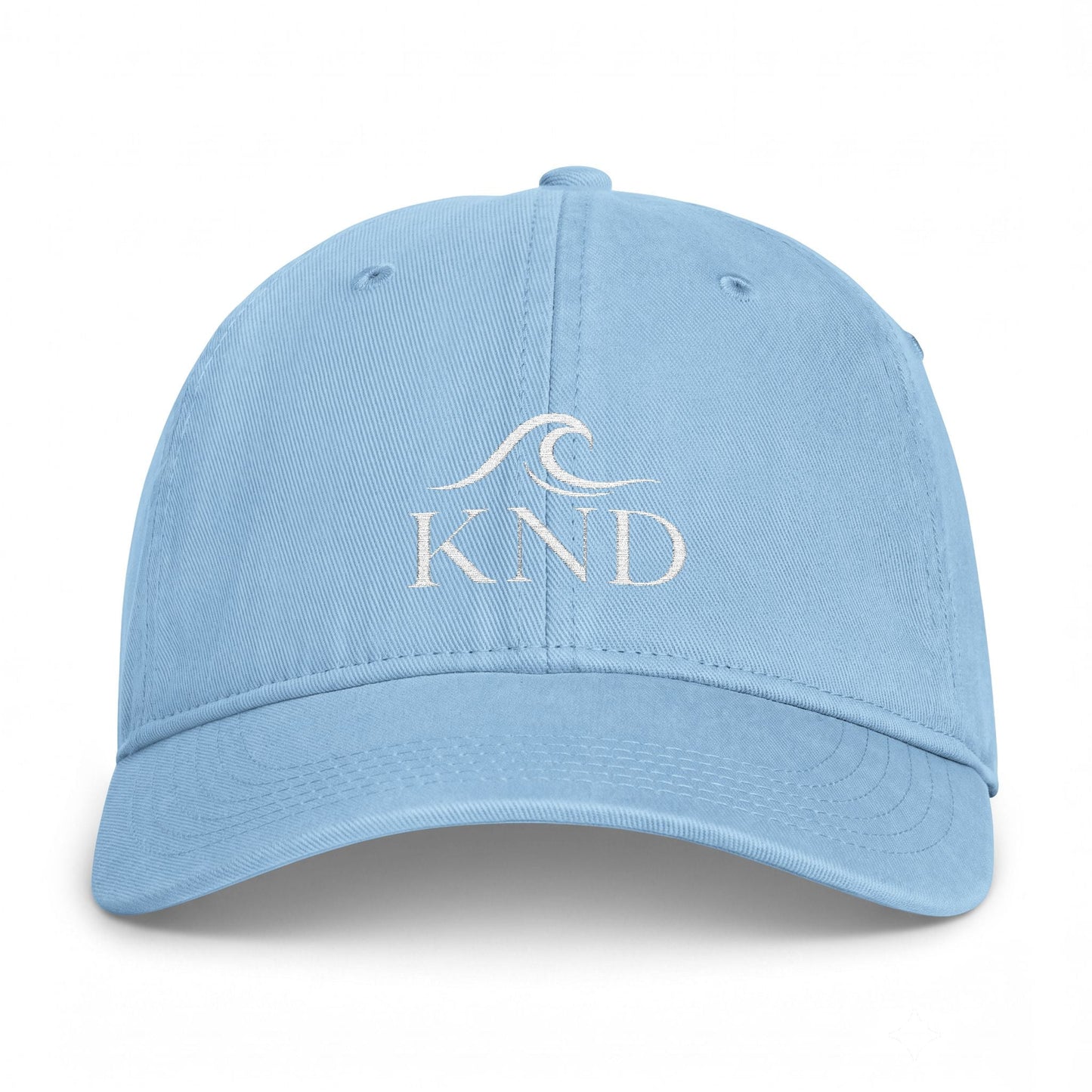KND Coastal Washed Cap – KND Wave Embroidered Beach Hat - KND Brand