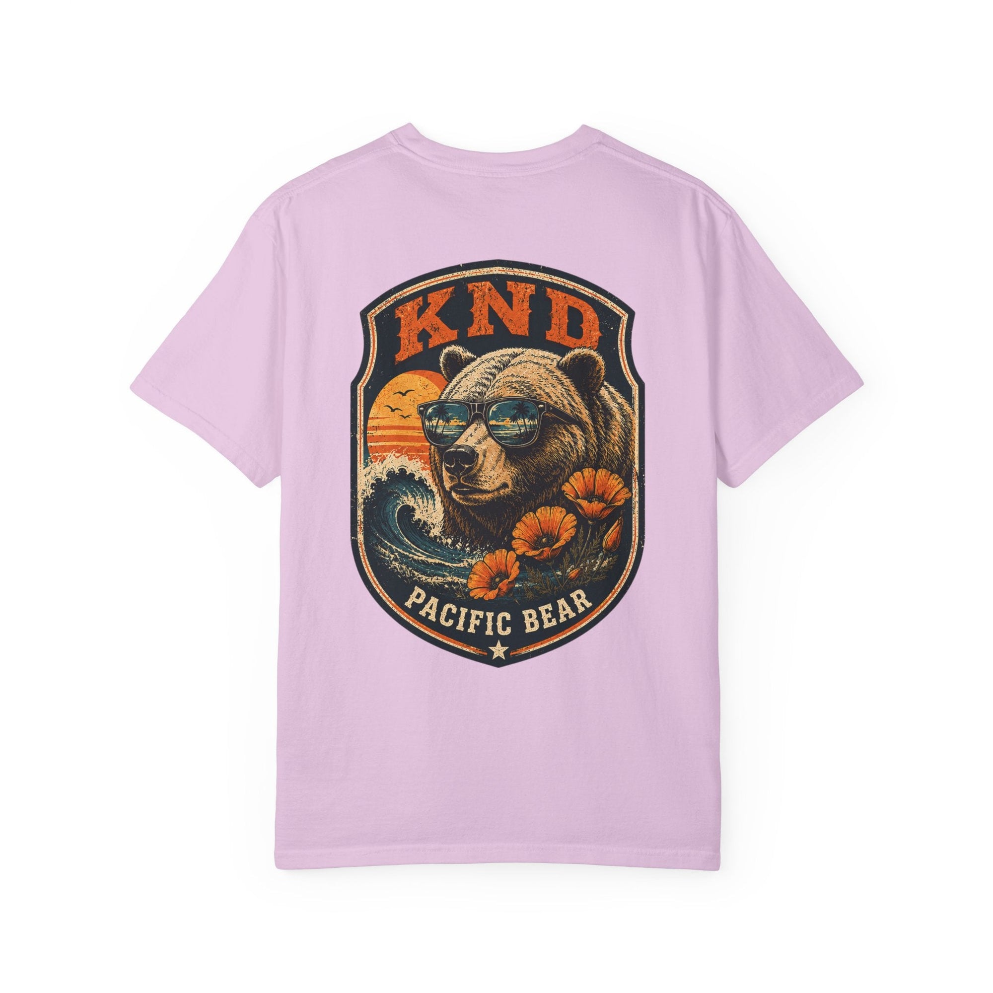KND Pacific Bear Garment-Dyed T-Shirt - KND Brand