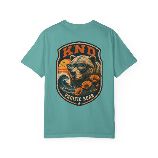 KND Pacific Bear Garment-Dyed T-Shirt - KND Brand