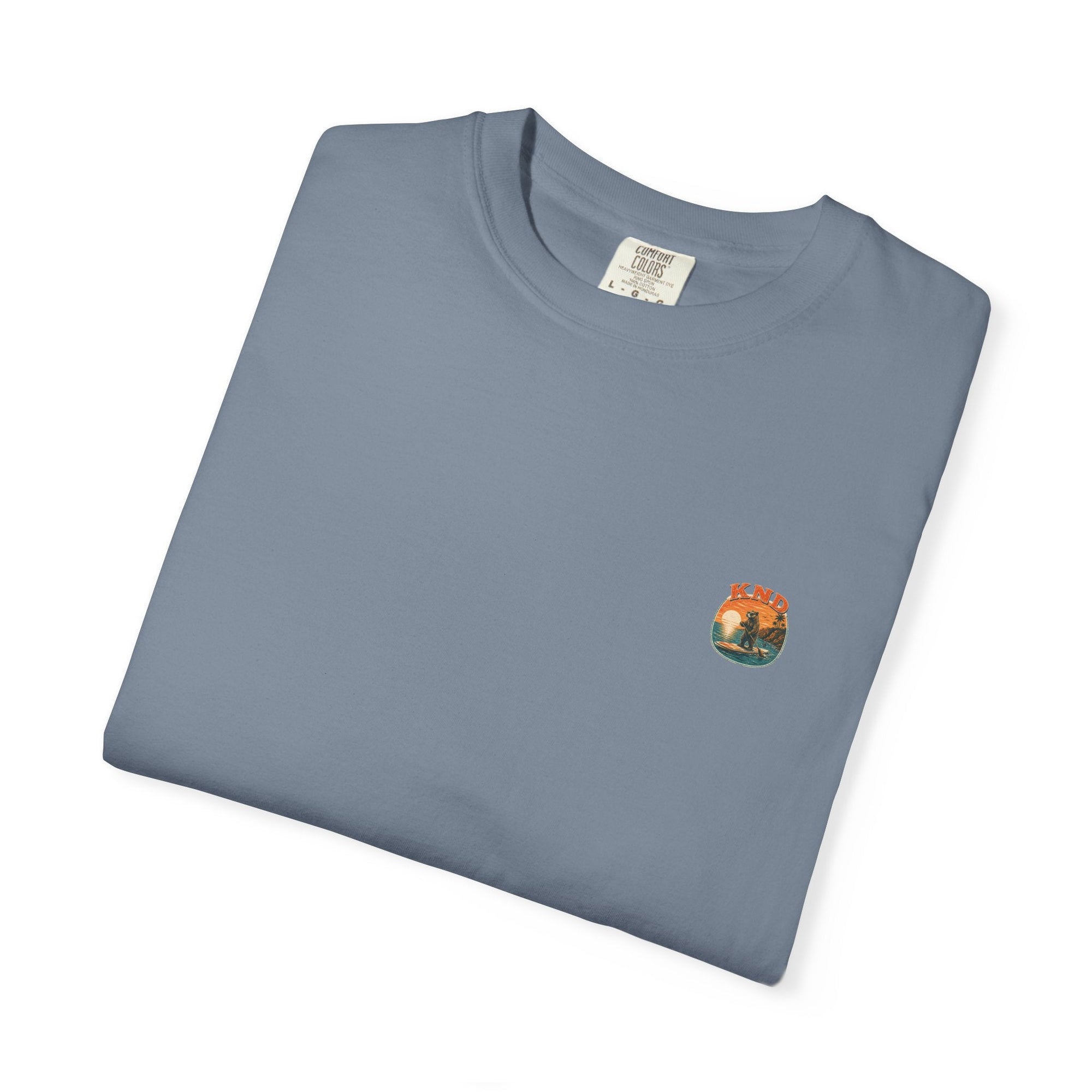 KND Pacific Bear Garment-Dyed T-Shirt - KND Brand