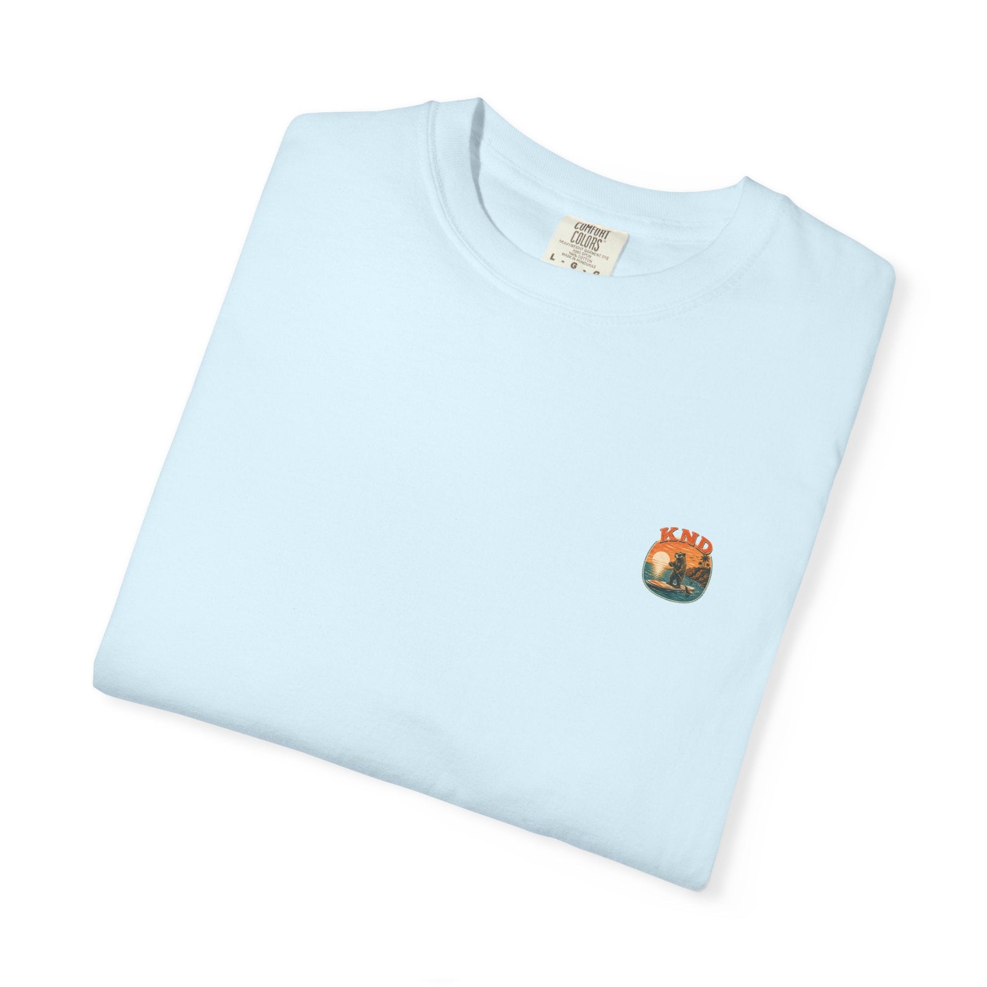 KND Pacific Bear Garment-Dyed T-Shirt - KND Brand