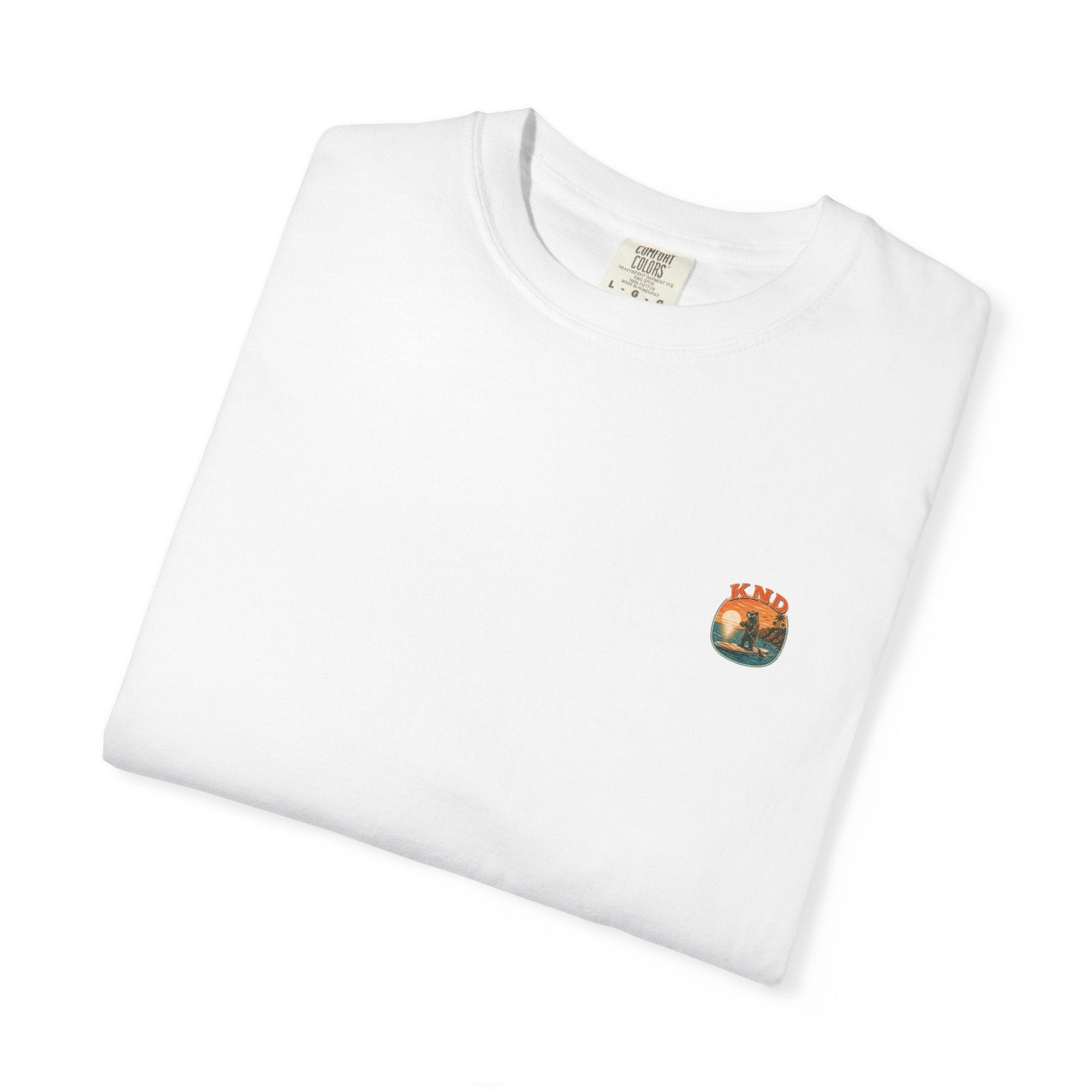 KND Pacific Bear Garment-Dyed T-Shirt - KND Brand