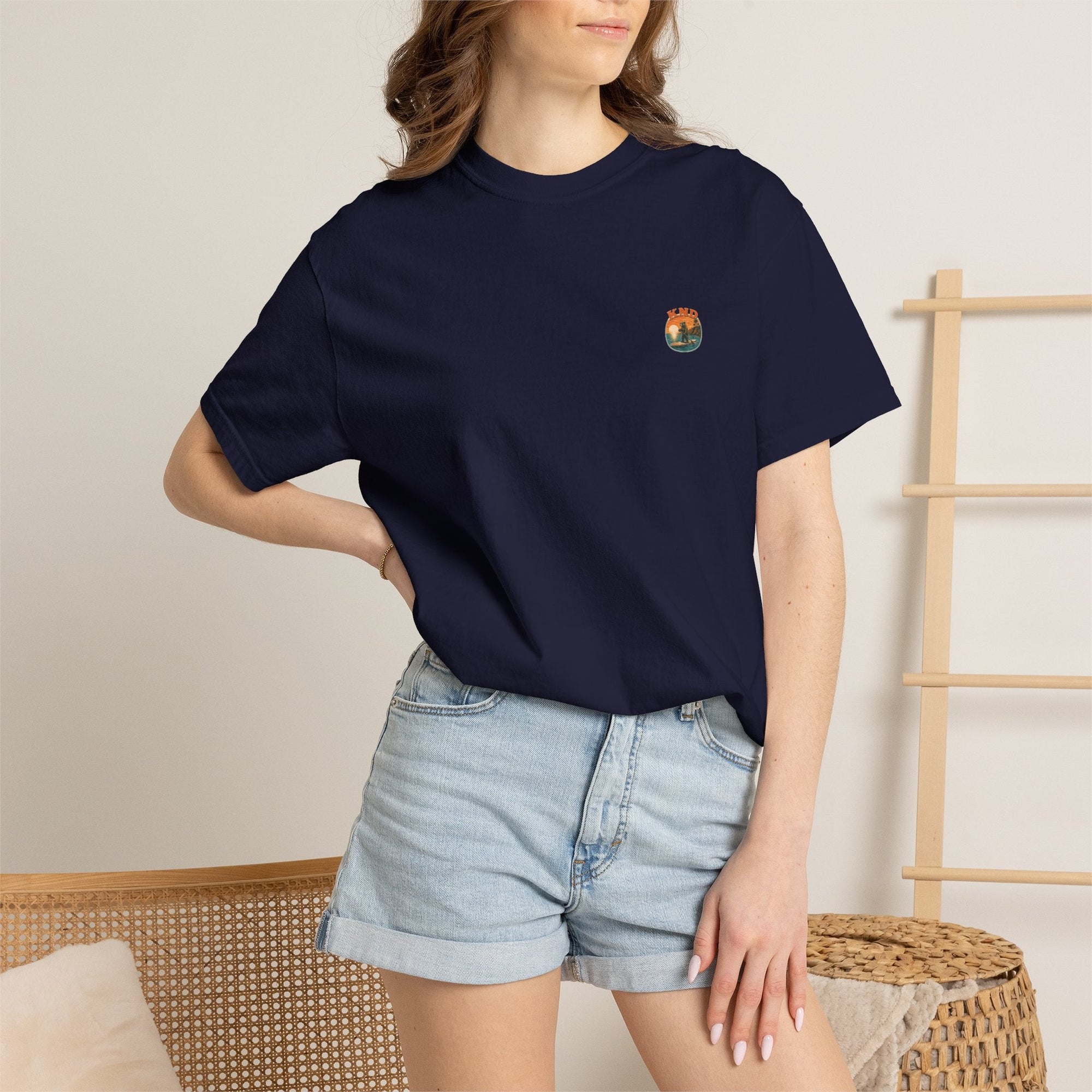 KND Pacific Bear Garment-Dyed T-Shirt - KND Brand