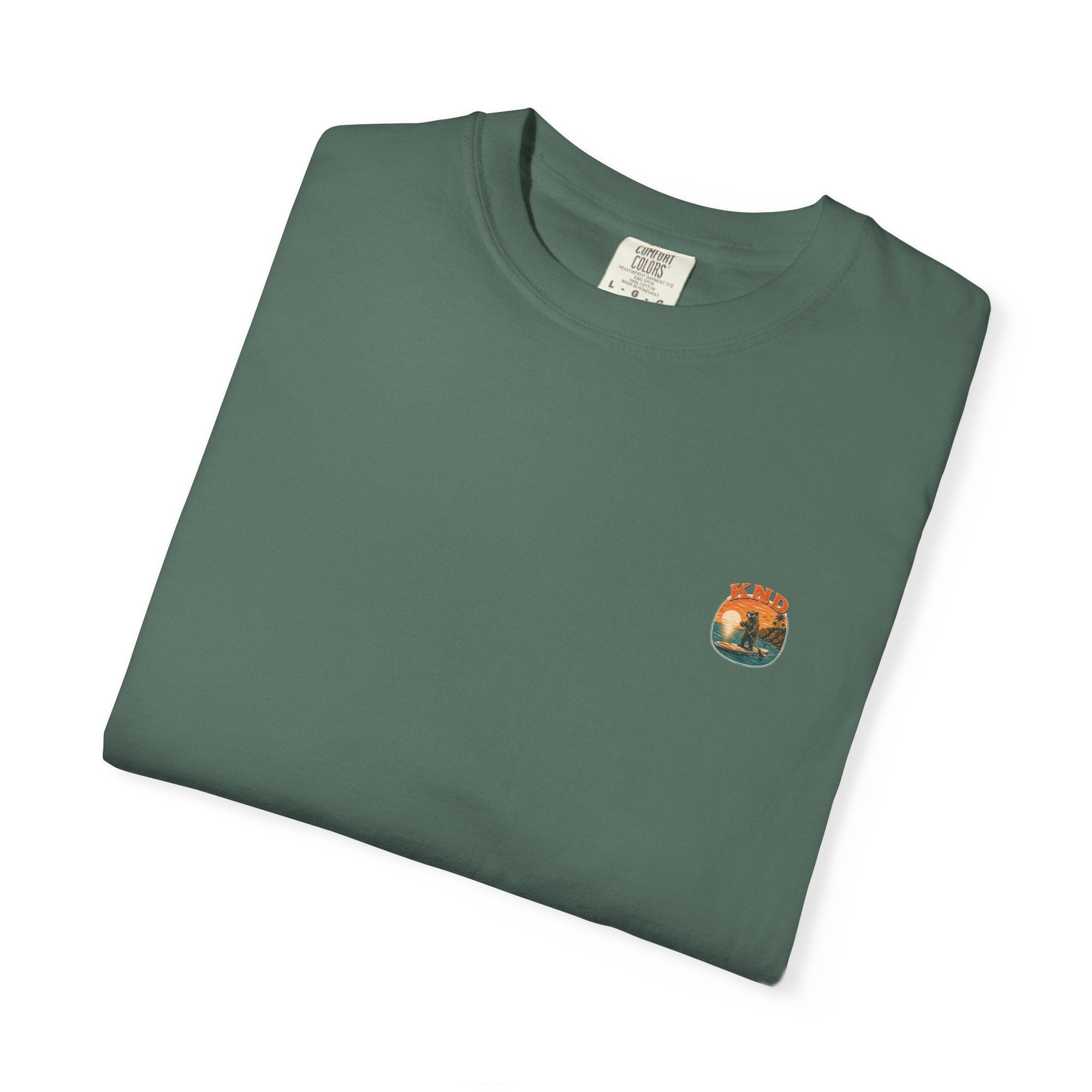 KND Pacific Bear Garment-Dyed T-Shirt - KND Brand