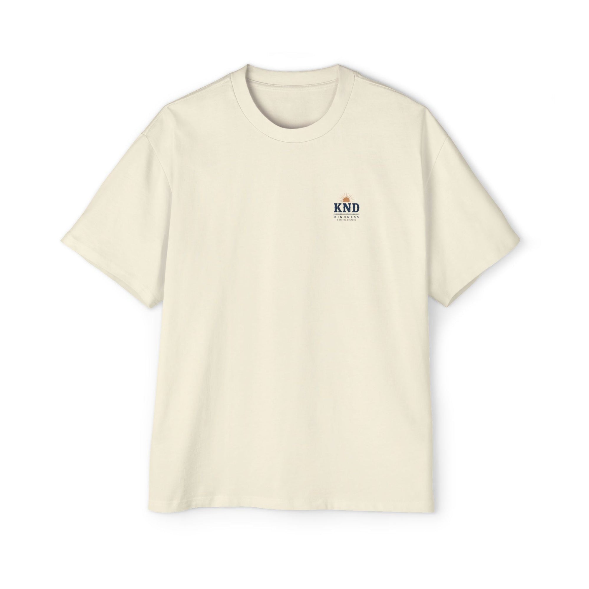 KND Sunset Surf Oversized Tee — Drop-Shoulder Back Print T-Shirt - KND Brand