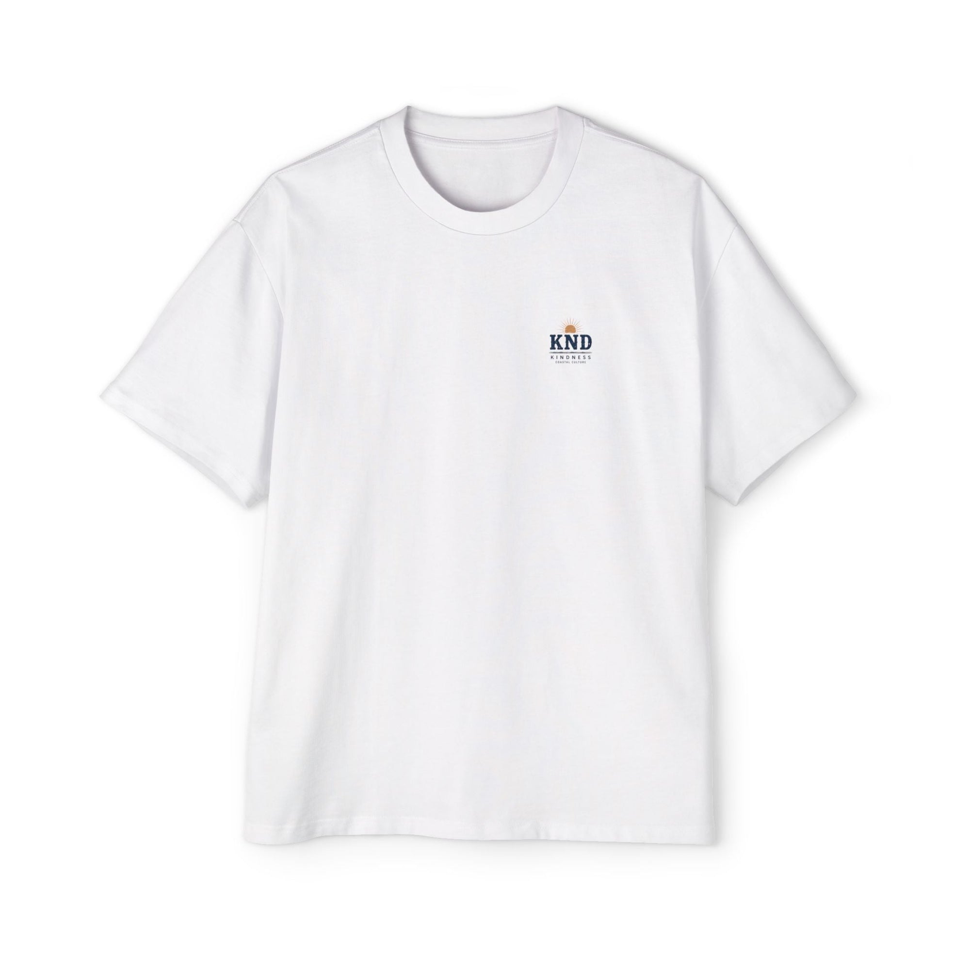 KND Sunset Surf Oversized Tee — Drop-Shoulder Back Print T-Shirt - KND Brand